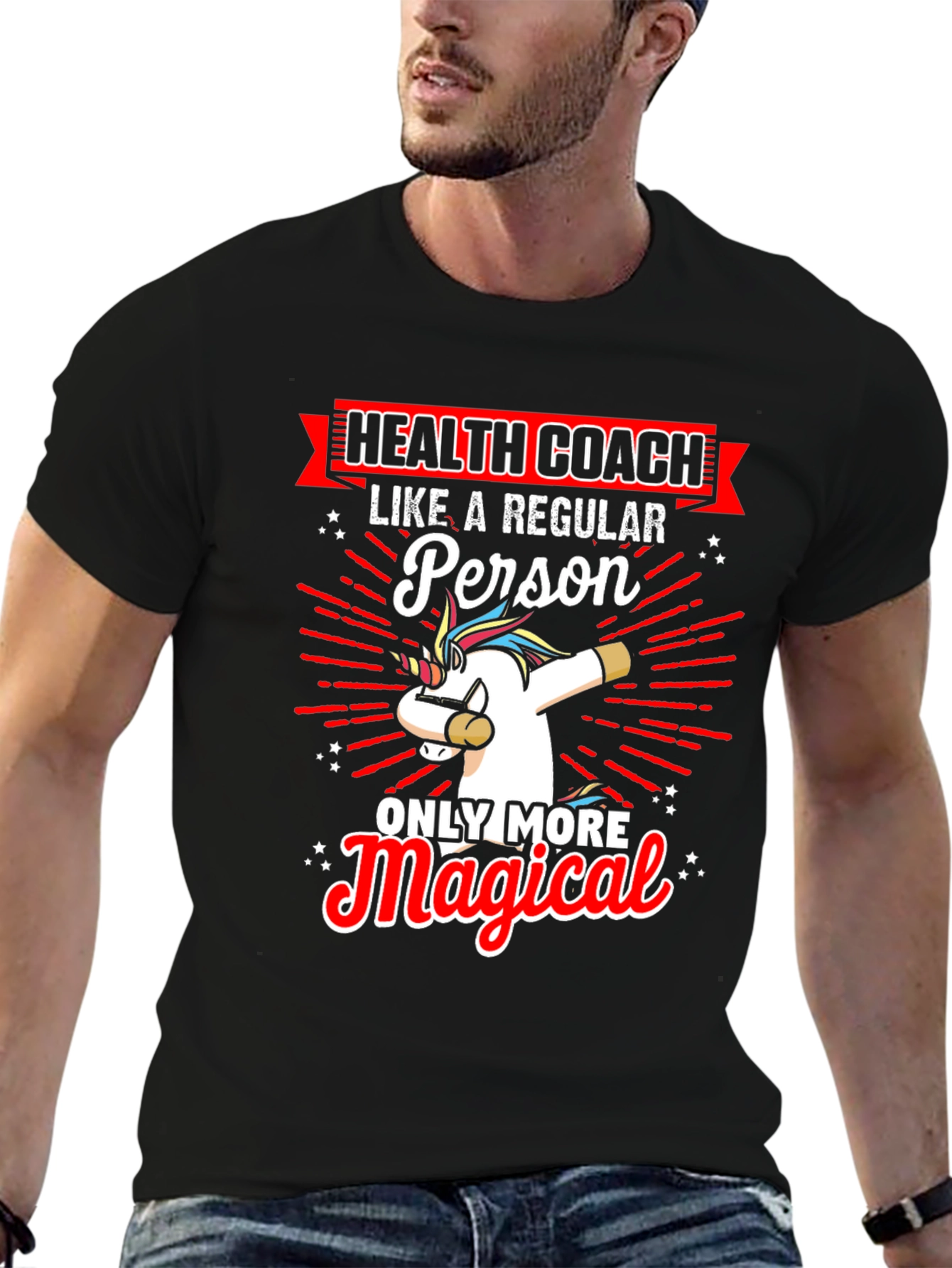 Health Coach Unicorn T-Shirt