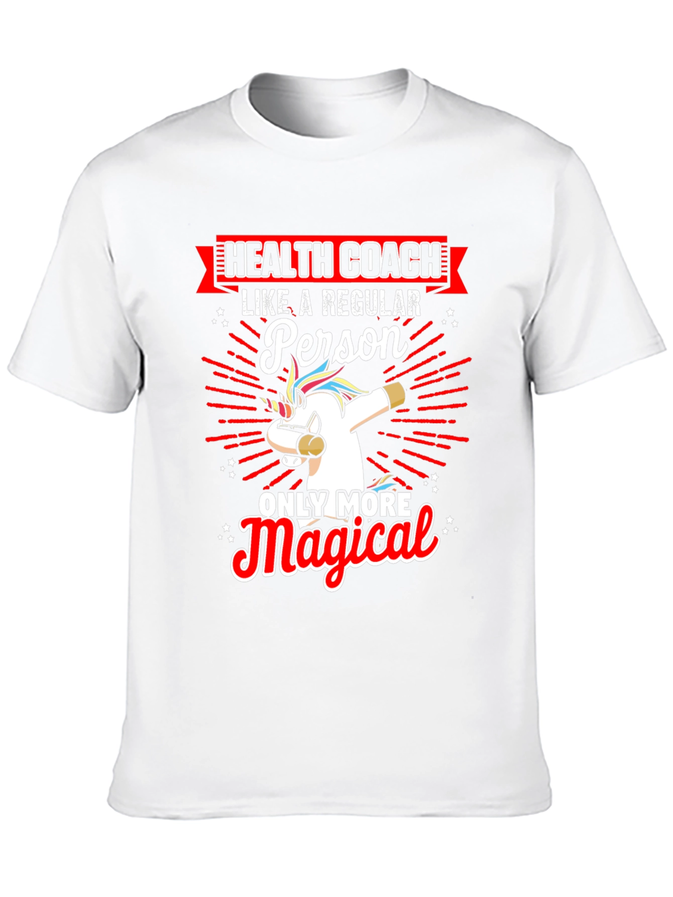 Health Coach Unicorn T-Shirt