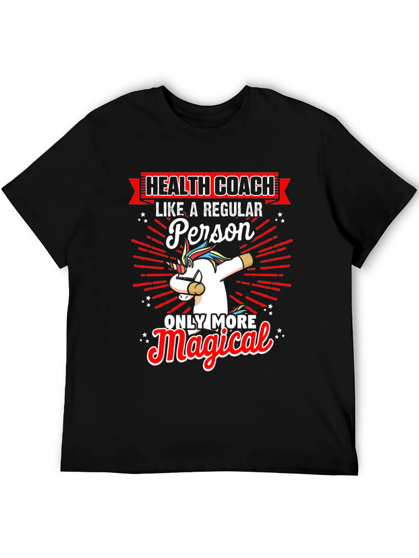Health Coach Unicorn T-Shirt