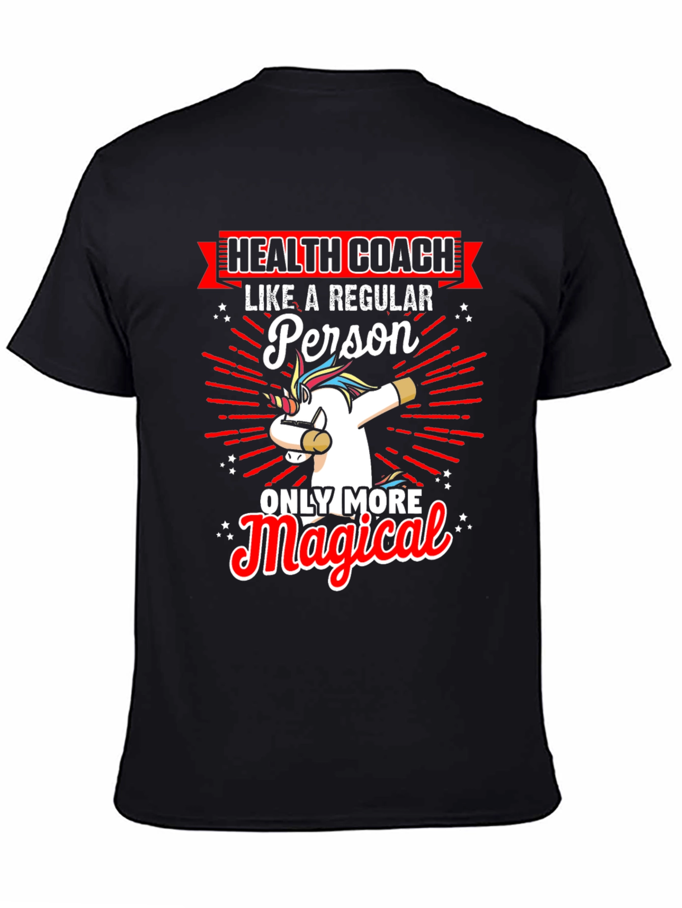 Health Coach Unicorn T-Shirt
