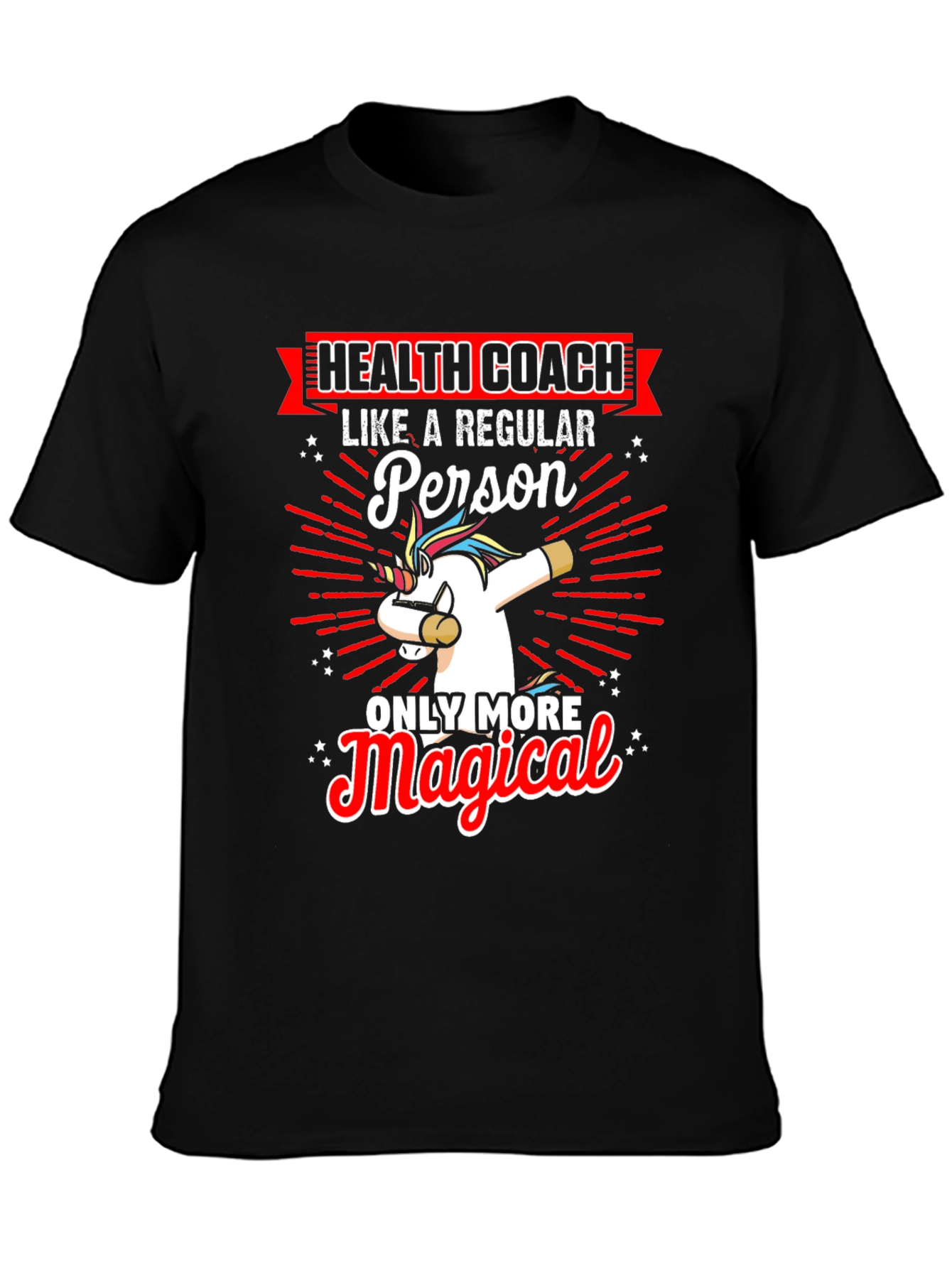 Health Coach Unicorn T-Shirt