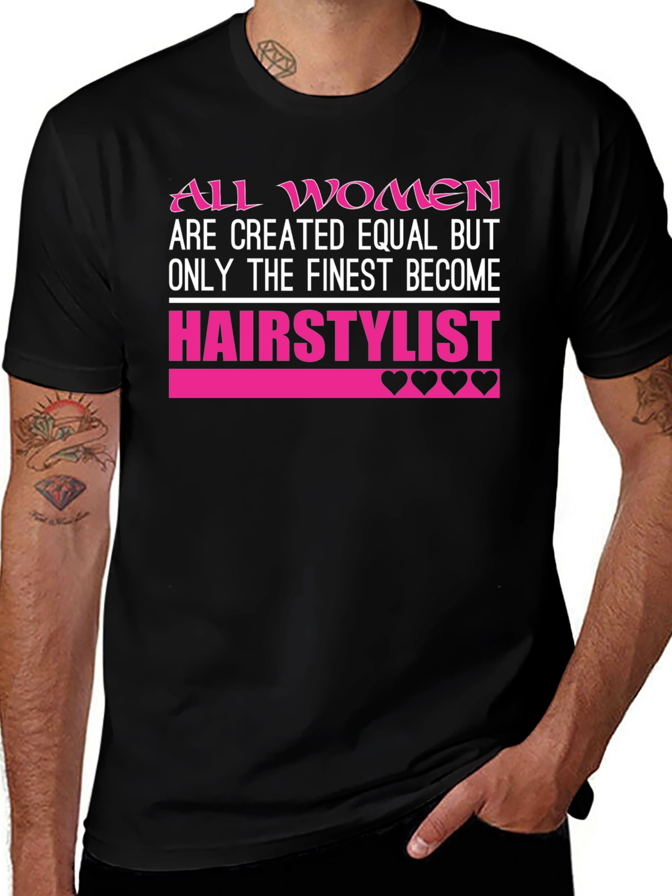 Finest Hair Stylist Graphic Tee