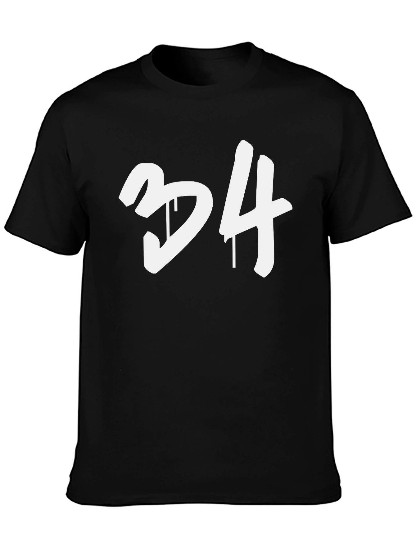 Dripping 34 Graphic Tee - Cool & Casual