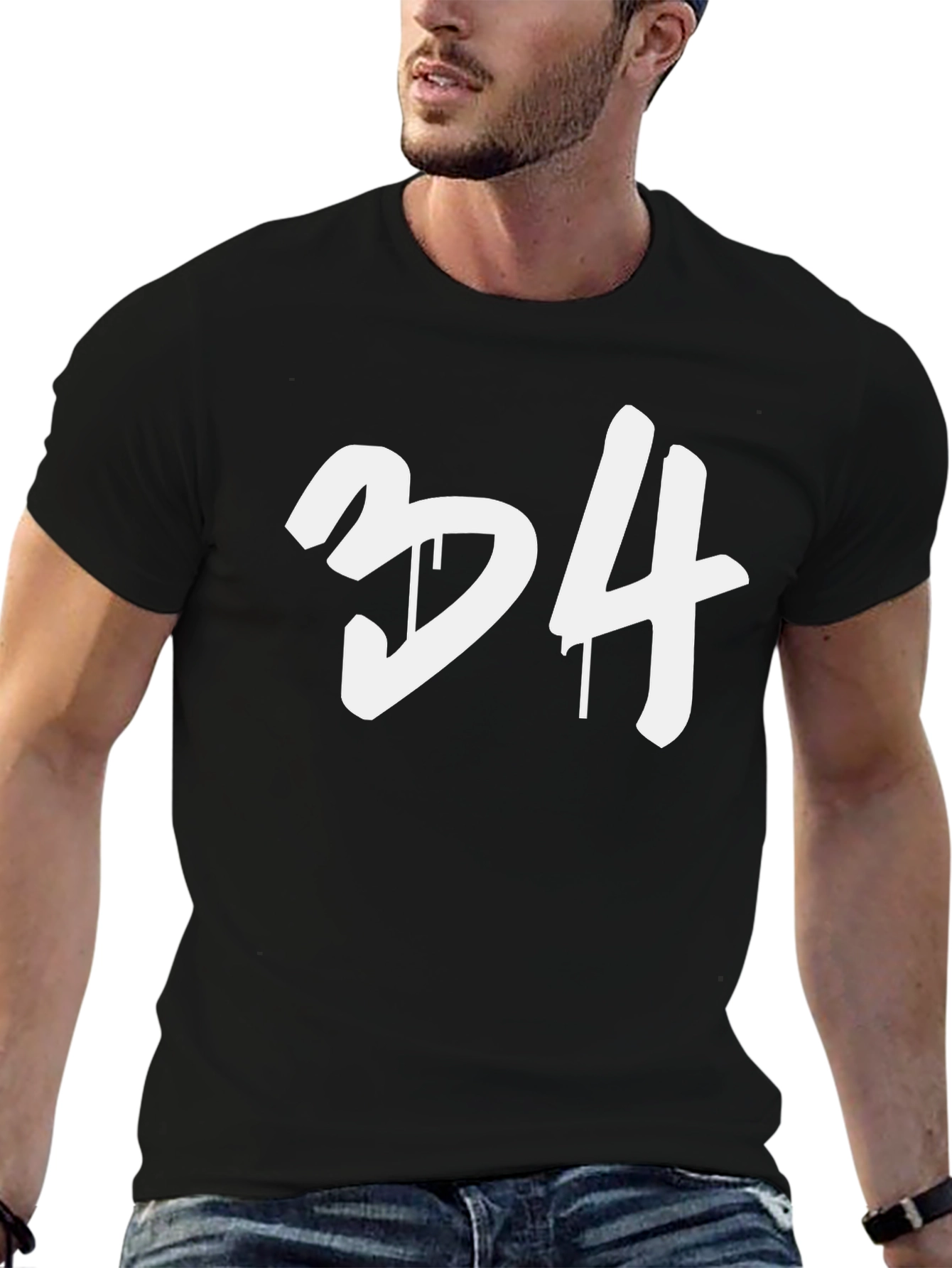 Dripping 34 Graphic Tee - Cool & Casual