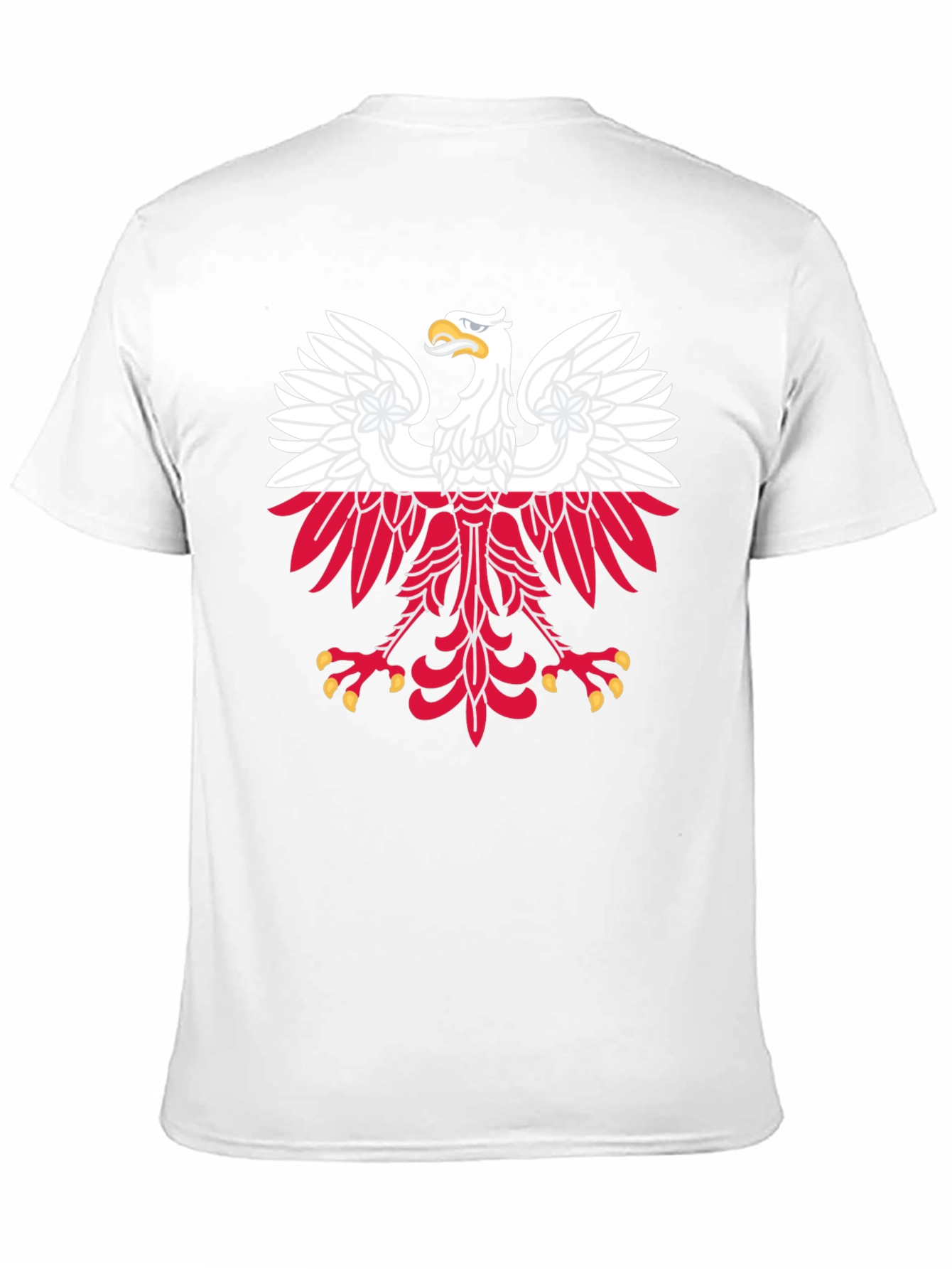 Poland Eagle Crest Black T-Shirt
