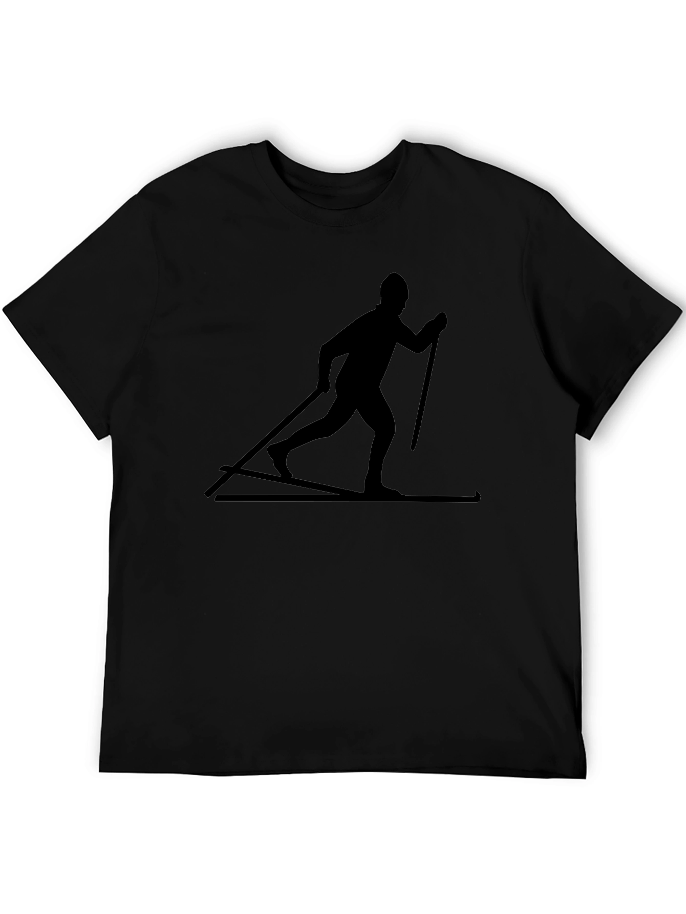 Cross Country Skier Graphic Tee