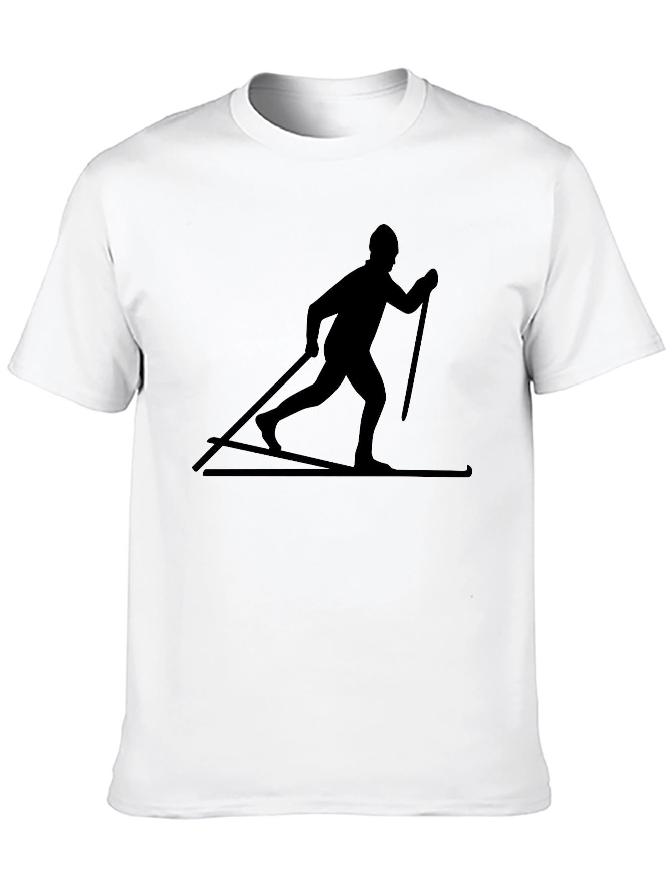 Cross Country Skier Graphic Tee