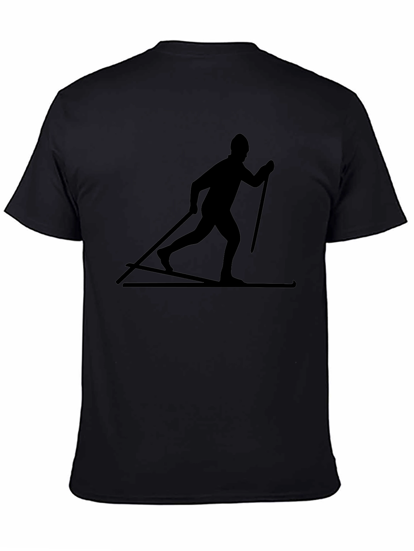 Cross Country Skier Graphic Tee
