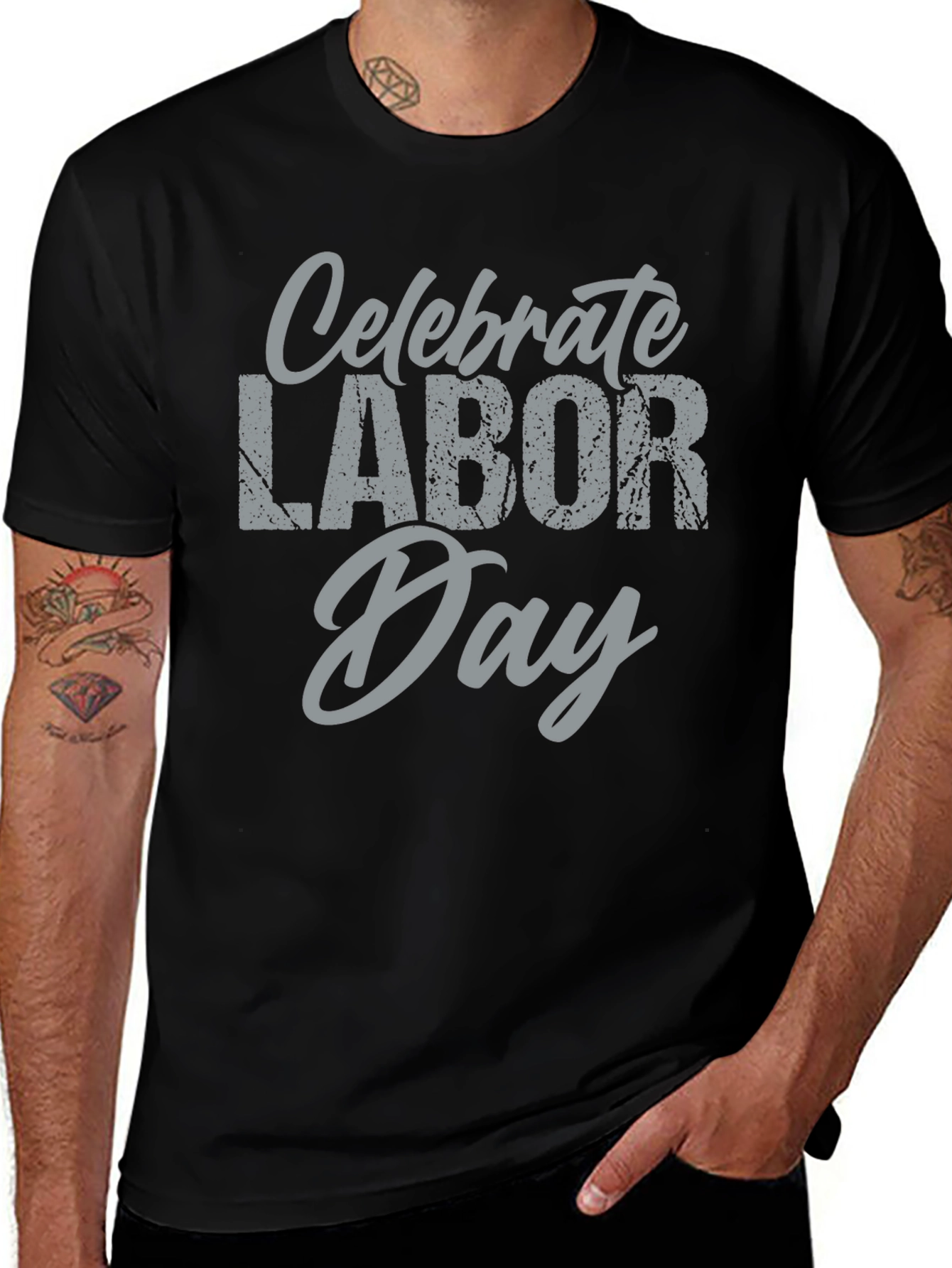 Celebrate Labor Day T-Shirt - Soft Cotton Tee