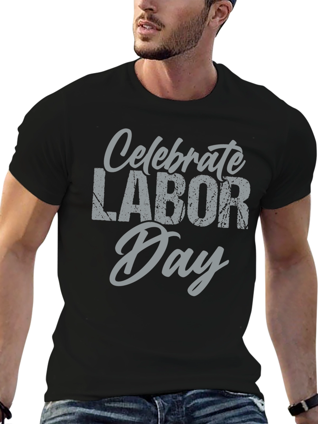 Celebrate Labor Day T-Shirt - Soft Cotton Tee