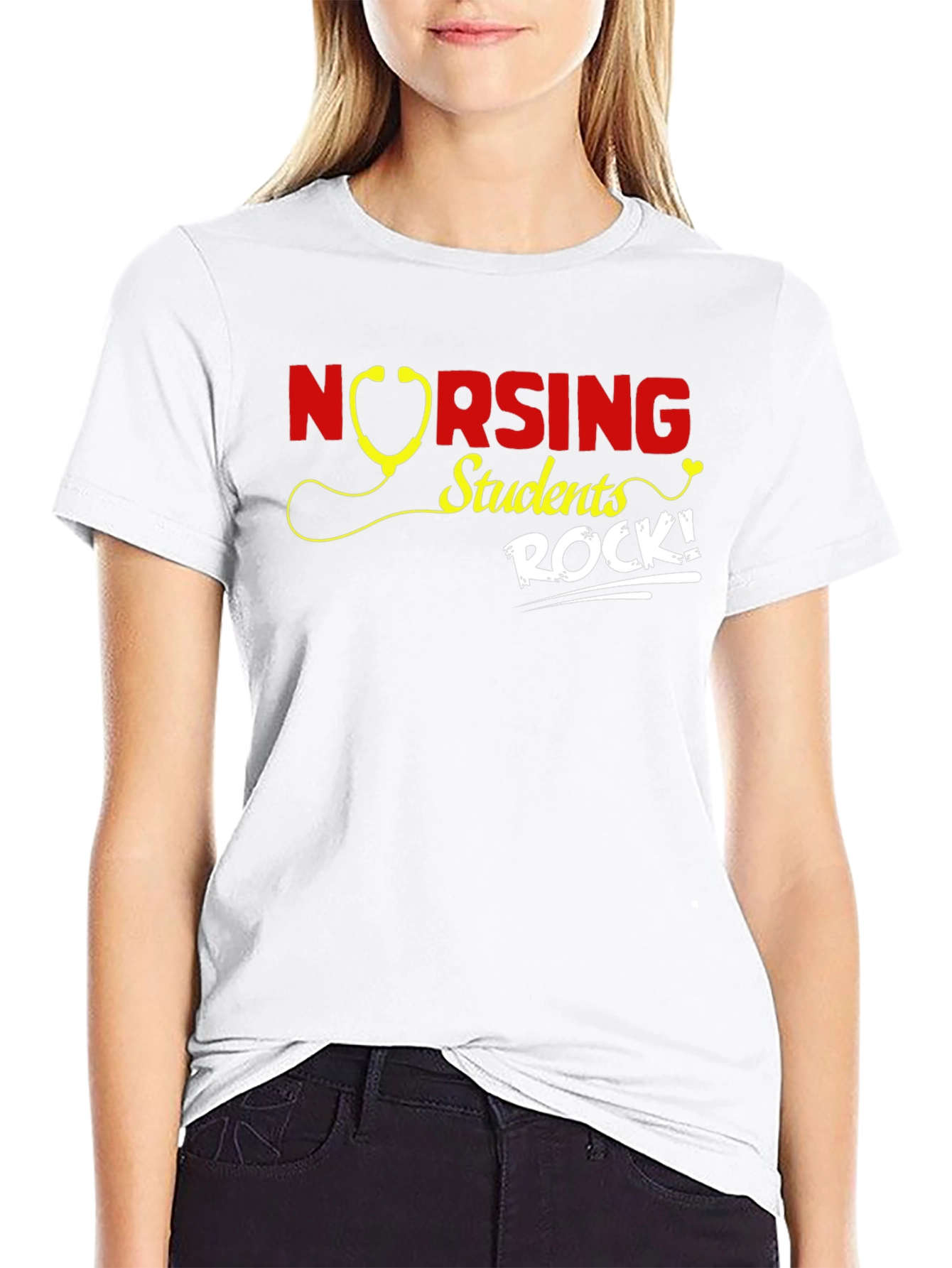 Nursing Students Rock Graphic Tee