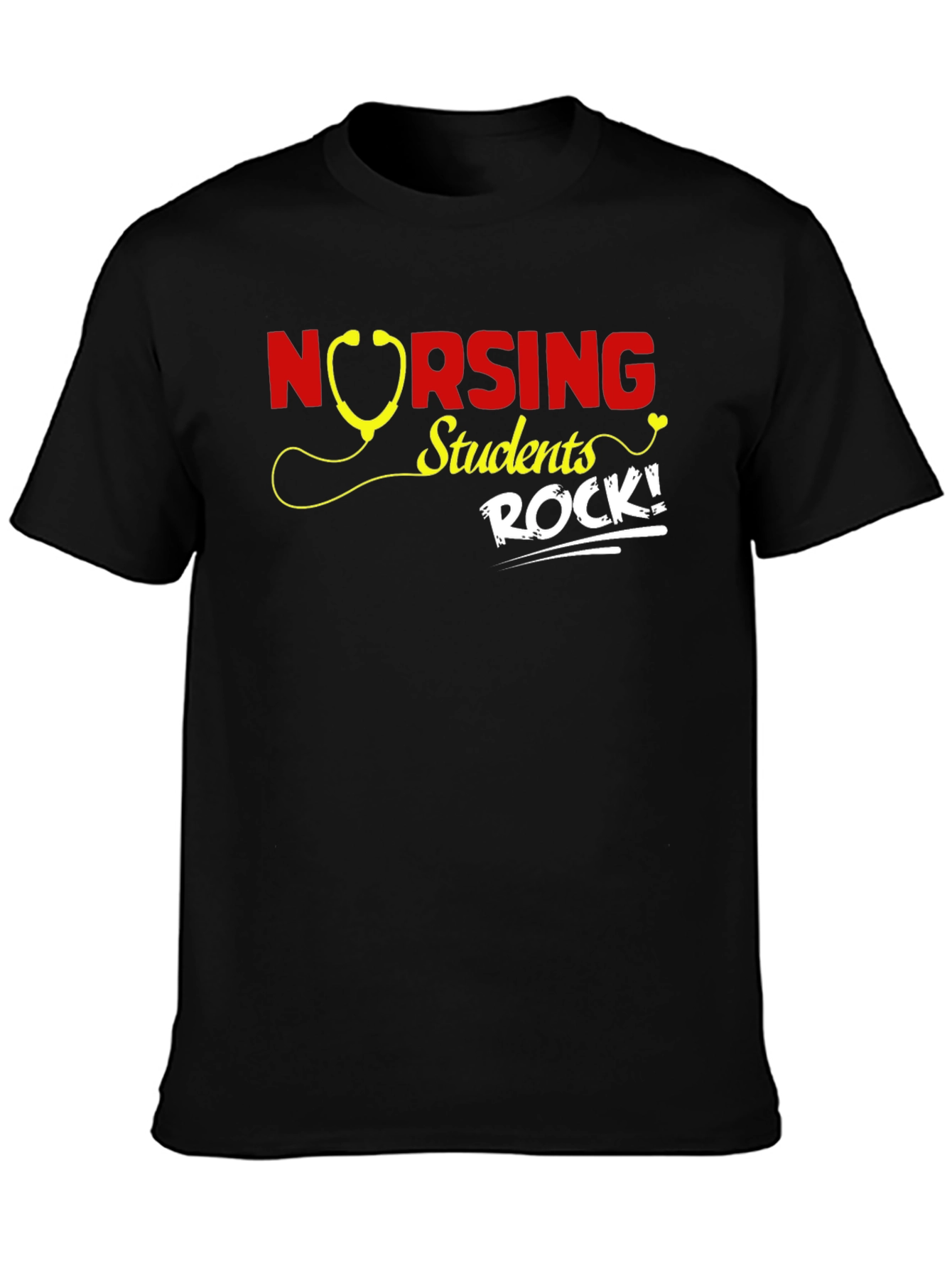 Nursing Students Rock Graphic Tee