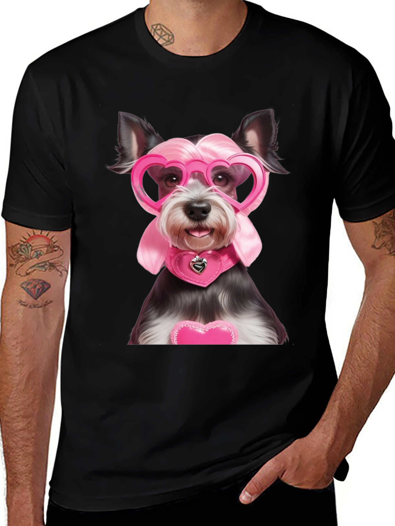 Dog Lover T-Shirt: Valentines Day Puppy