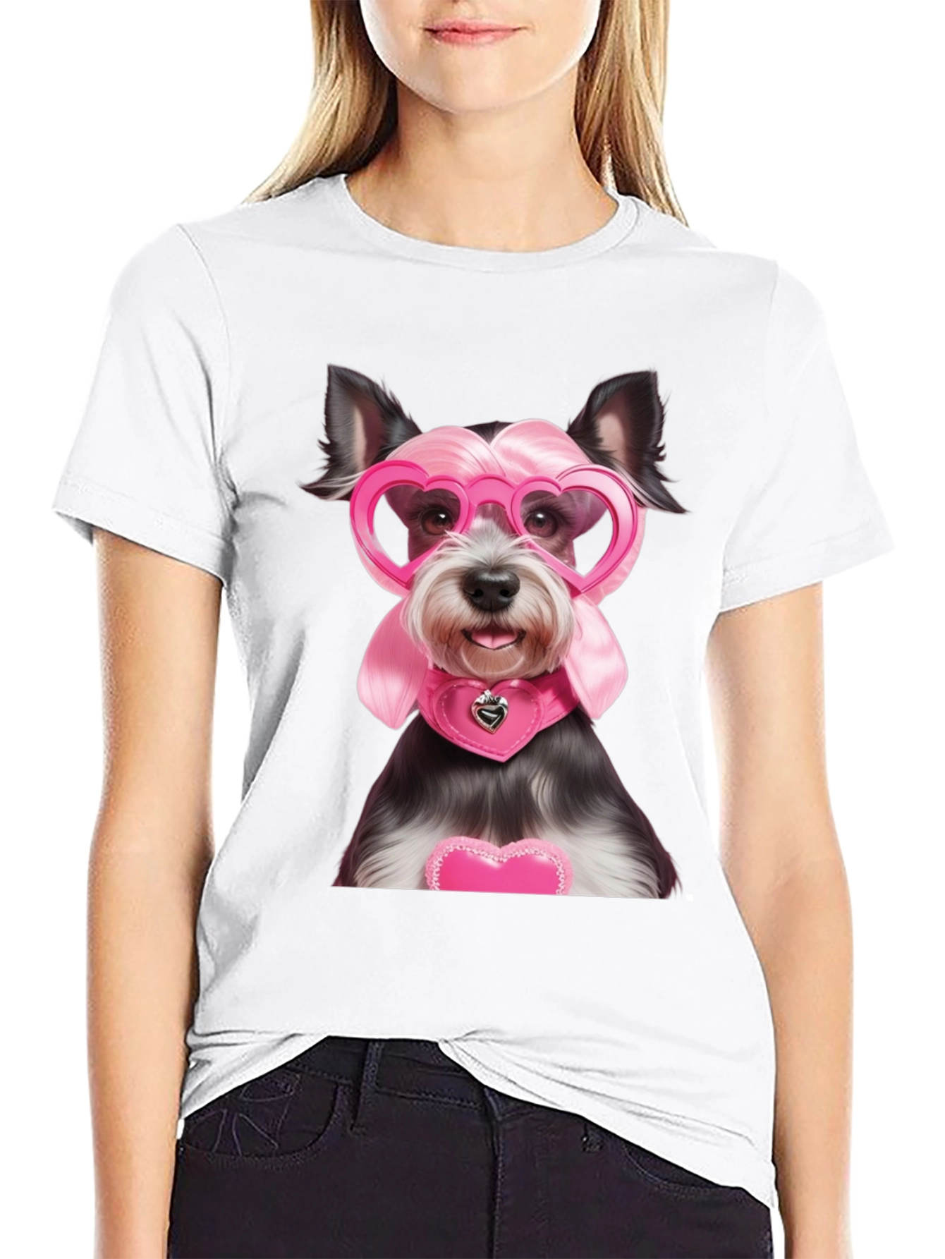 Dog Lover T-Shirt: Valentines Day Puppy