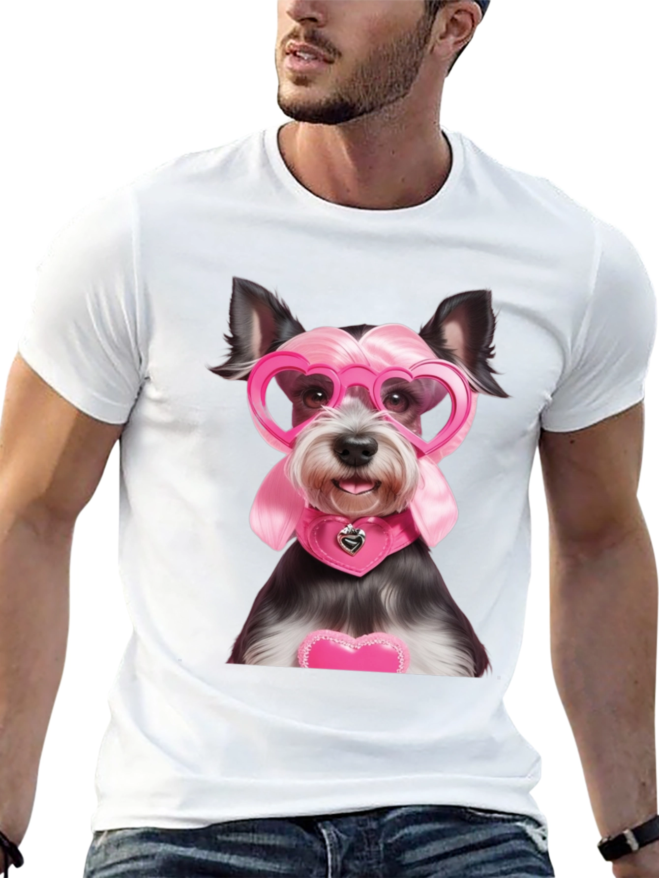 Dog Lover T-Shirt: Valentines Day Puppy