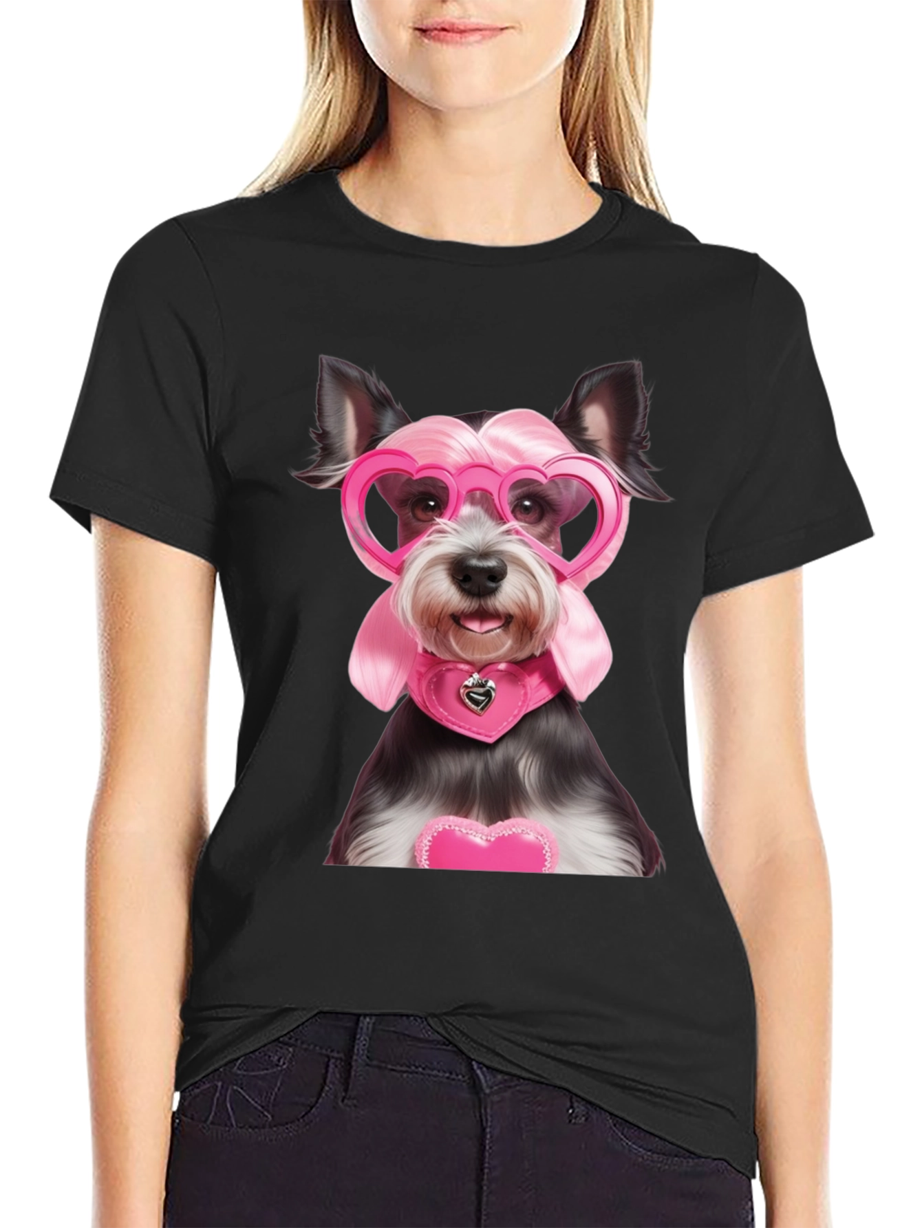 Dog Lover T-Shirt: Valentines Day Puppy