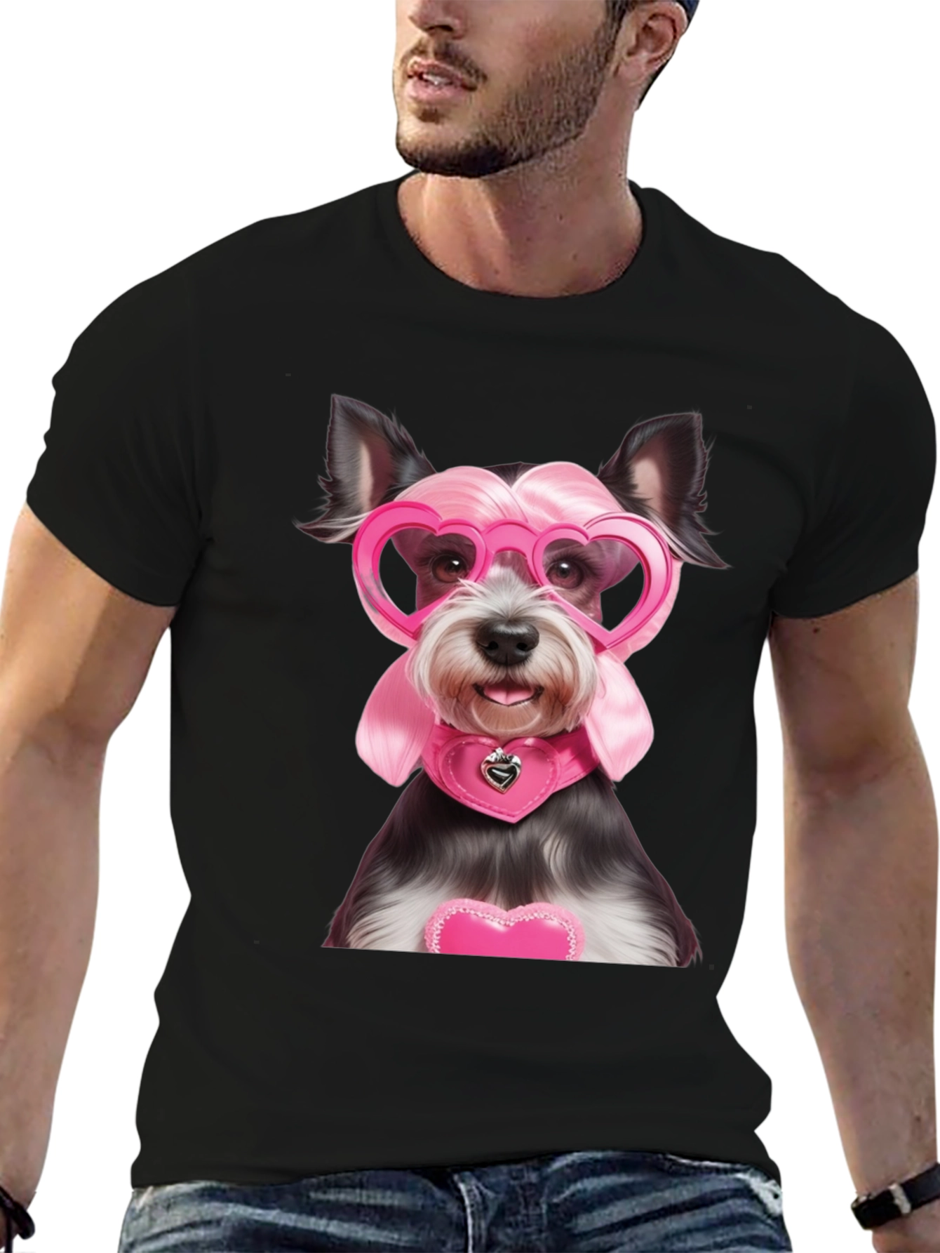 Dog Lover T-Shirt: Valentines Day Puppy