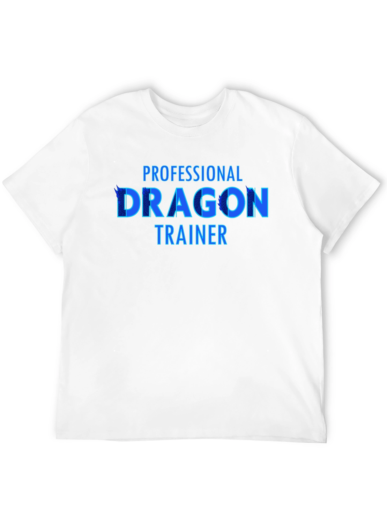 Professional Dragon Trainer Graphic Tee - Cool Design!