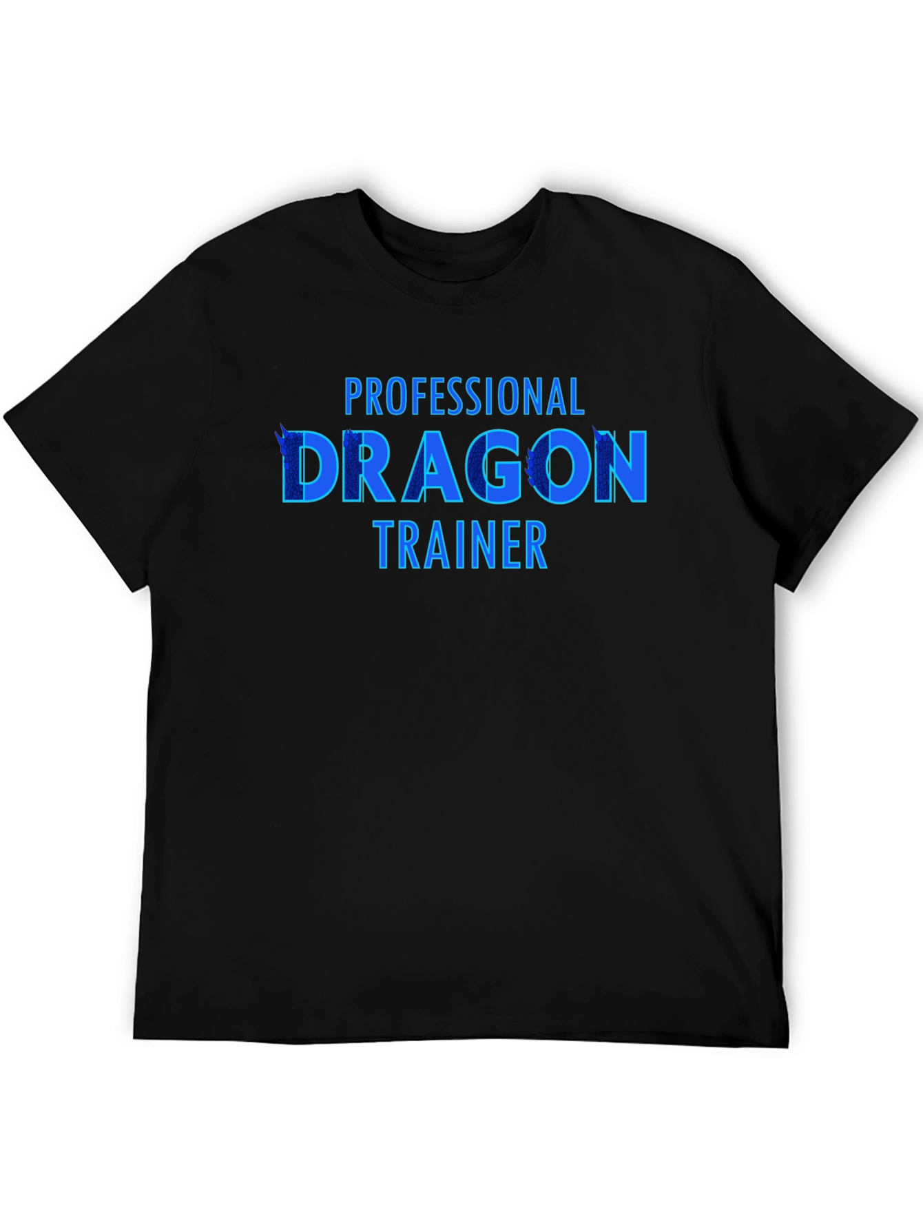 Professional Dragon Trainer Graphic Tee - Cool Design!