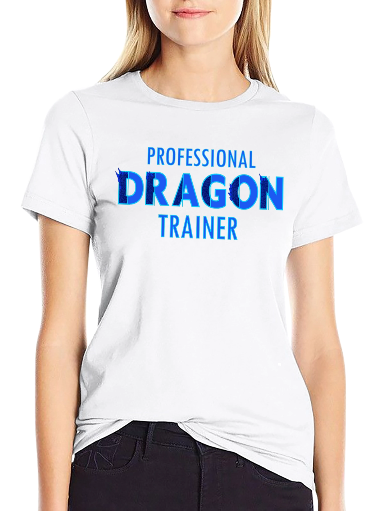 Professional Dragon Trainer Graphic Tee - Cool Design!
