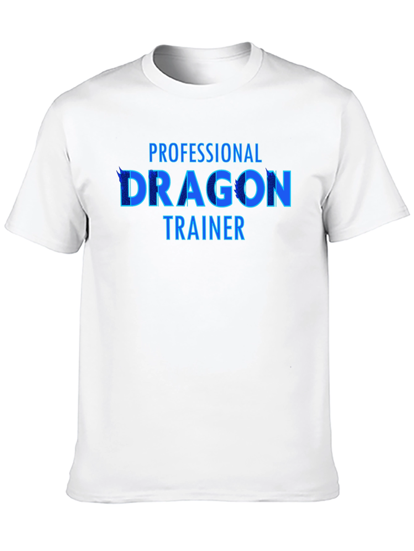 Professional Dragon Trainer Graphic Tee - Cool Design!