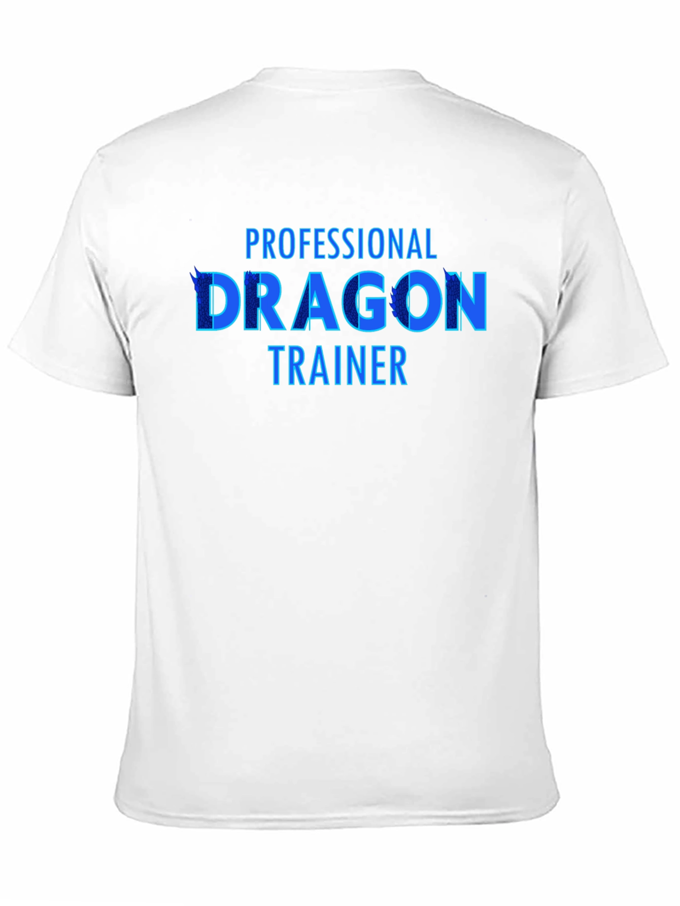 Professional Dragon Trainer Graphic Tee - Cool Design!