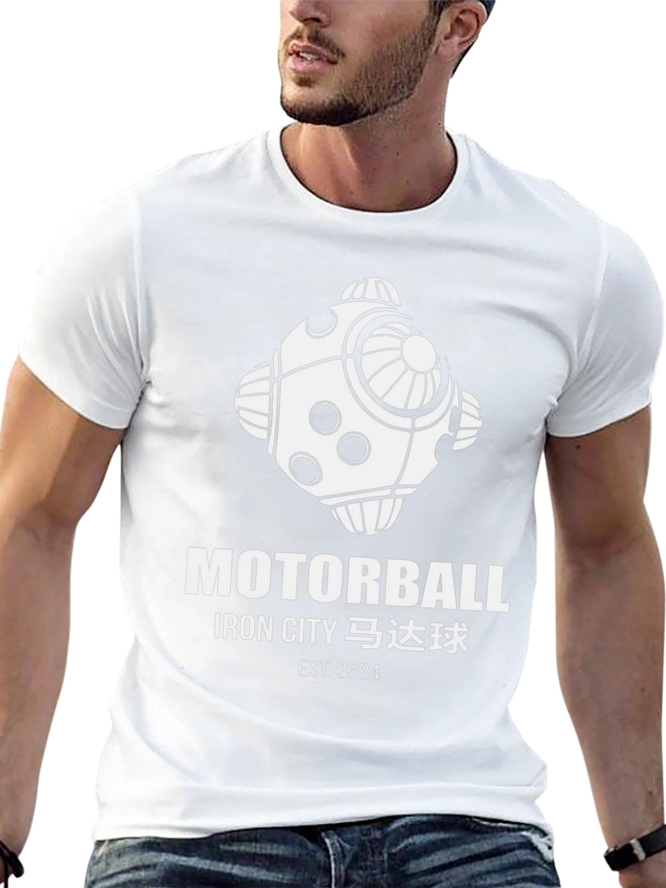 Motorball Iron City T-Shirt Black