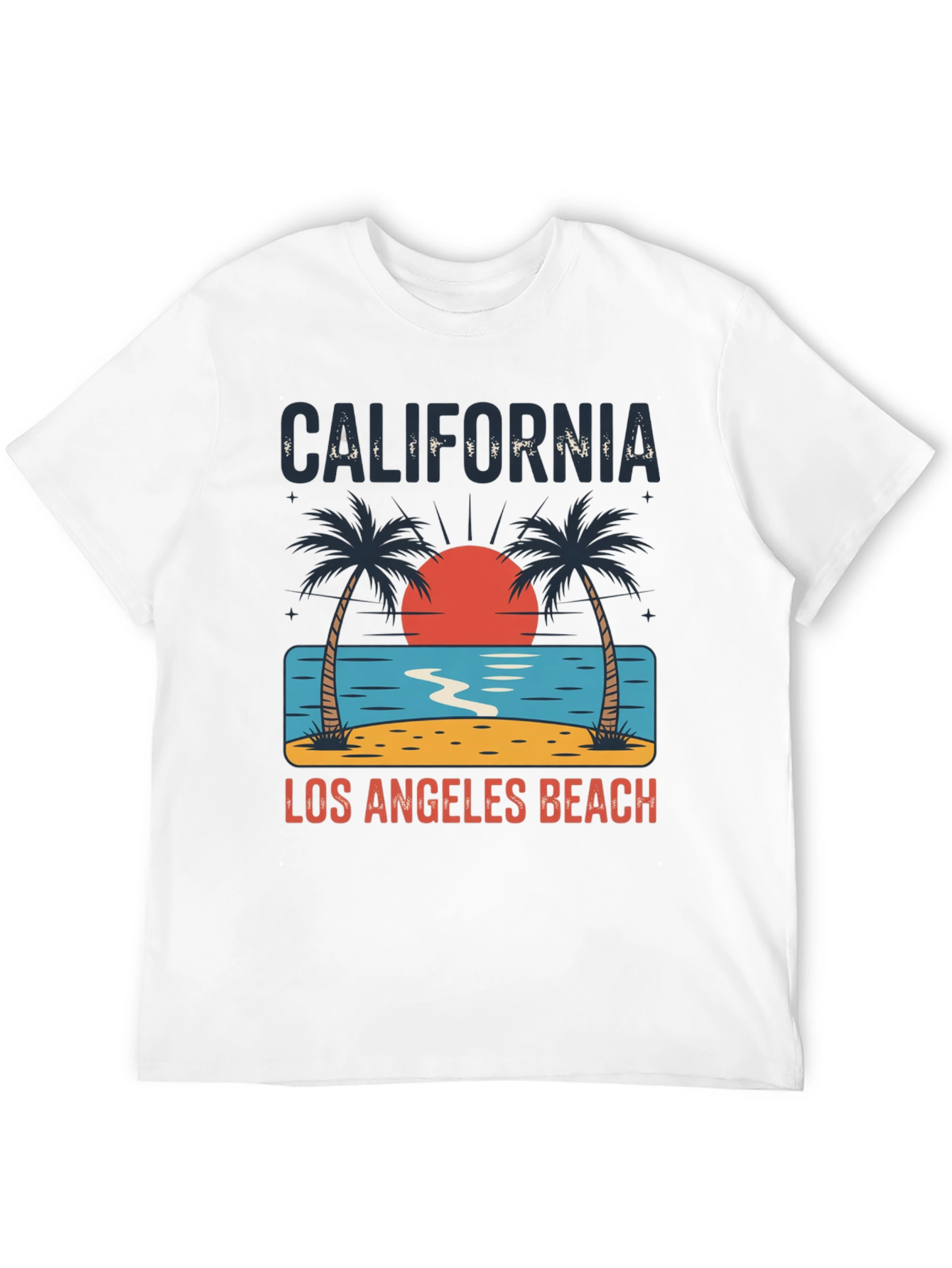 California Los Angeles Beach T-Shirt