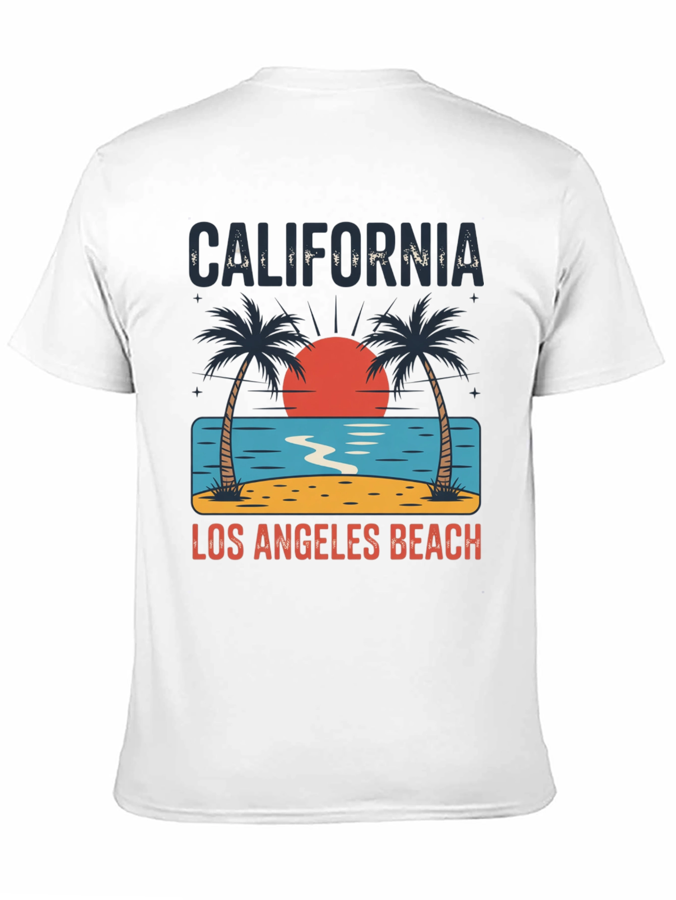 California Los Angeles Beach T-Shirt