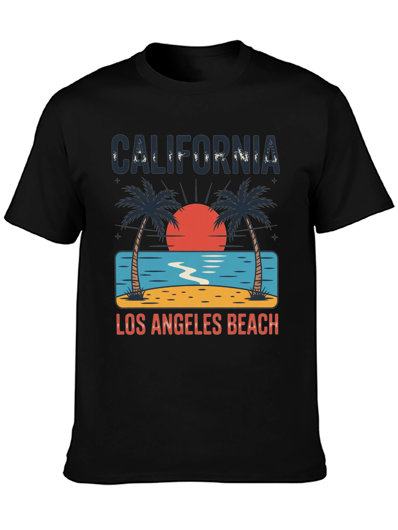 California Los Angeles Beach T-Shirt