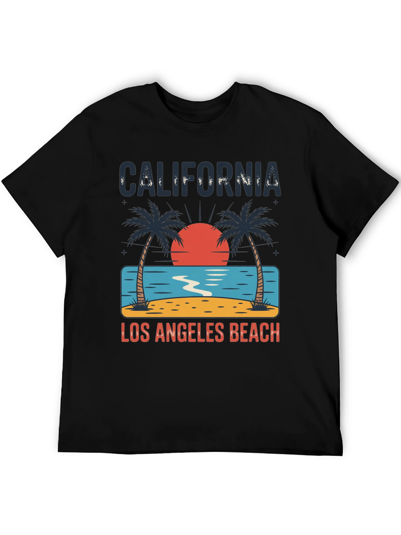 California Los Angeles Beach T-Shirt