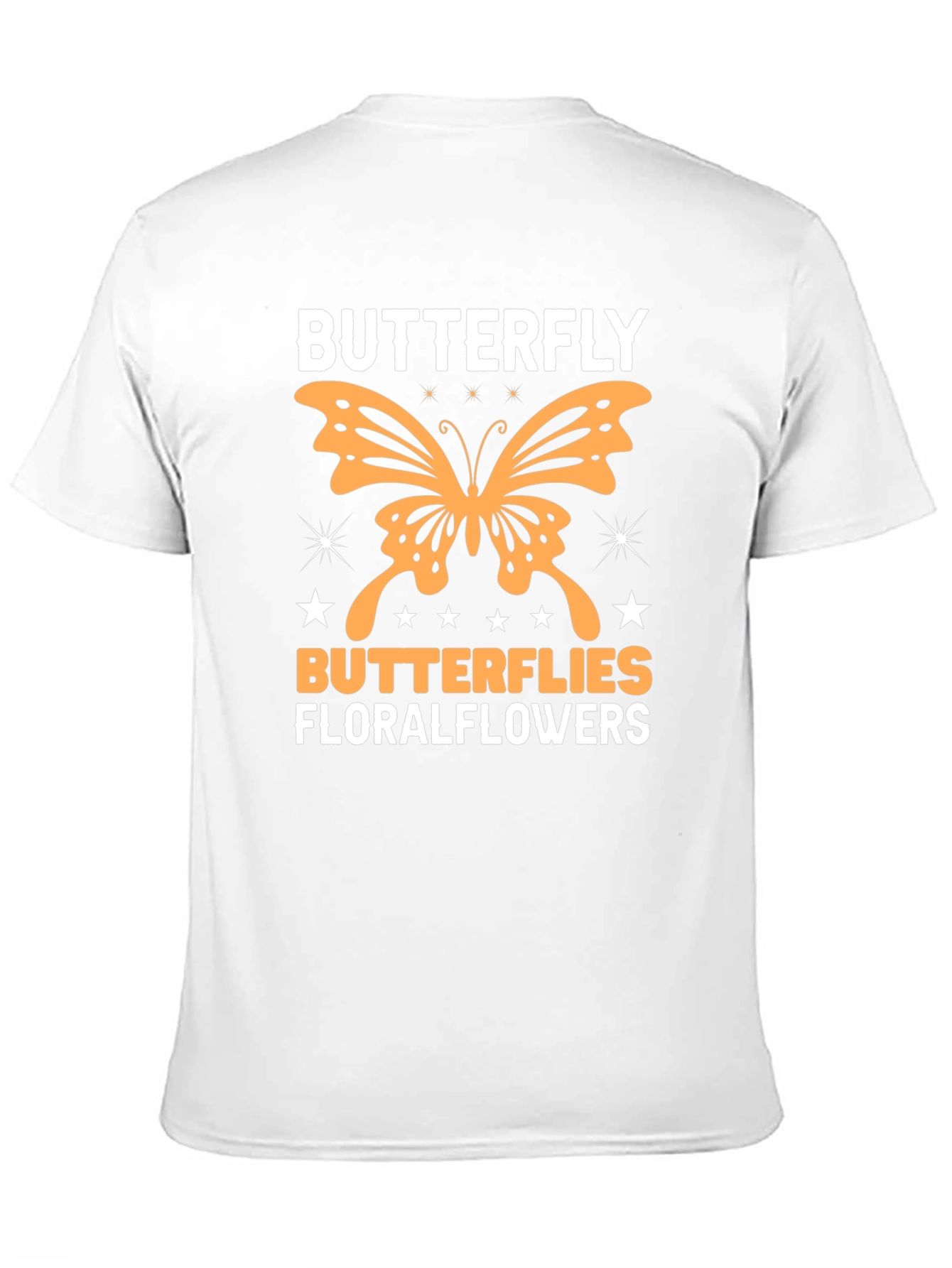 Butterfly Floral Graphic T-Shirt
