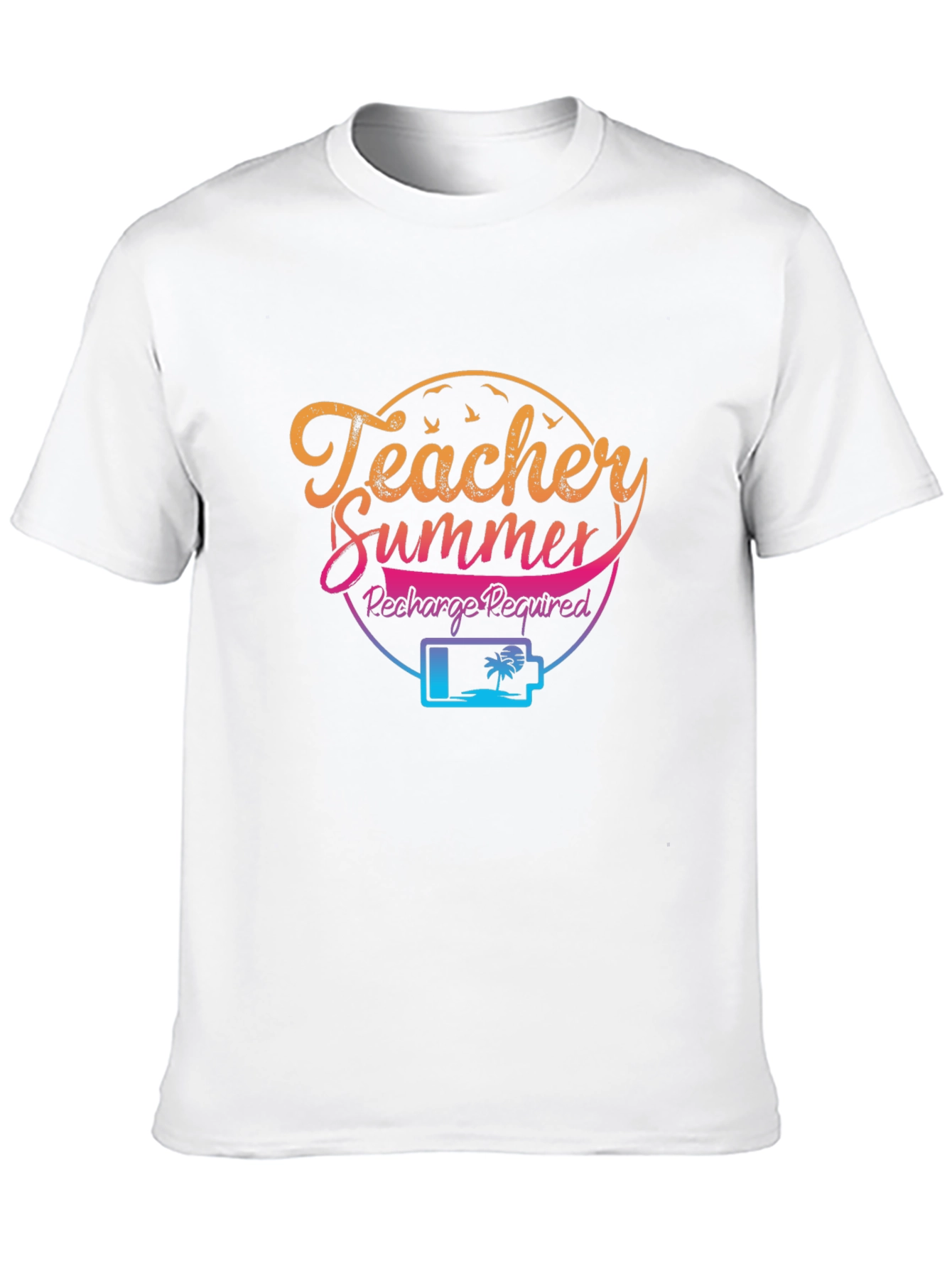 Teacher Summer Recharge T-Shirt