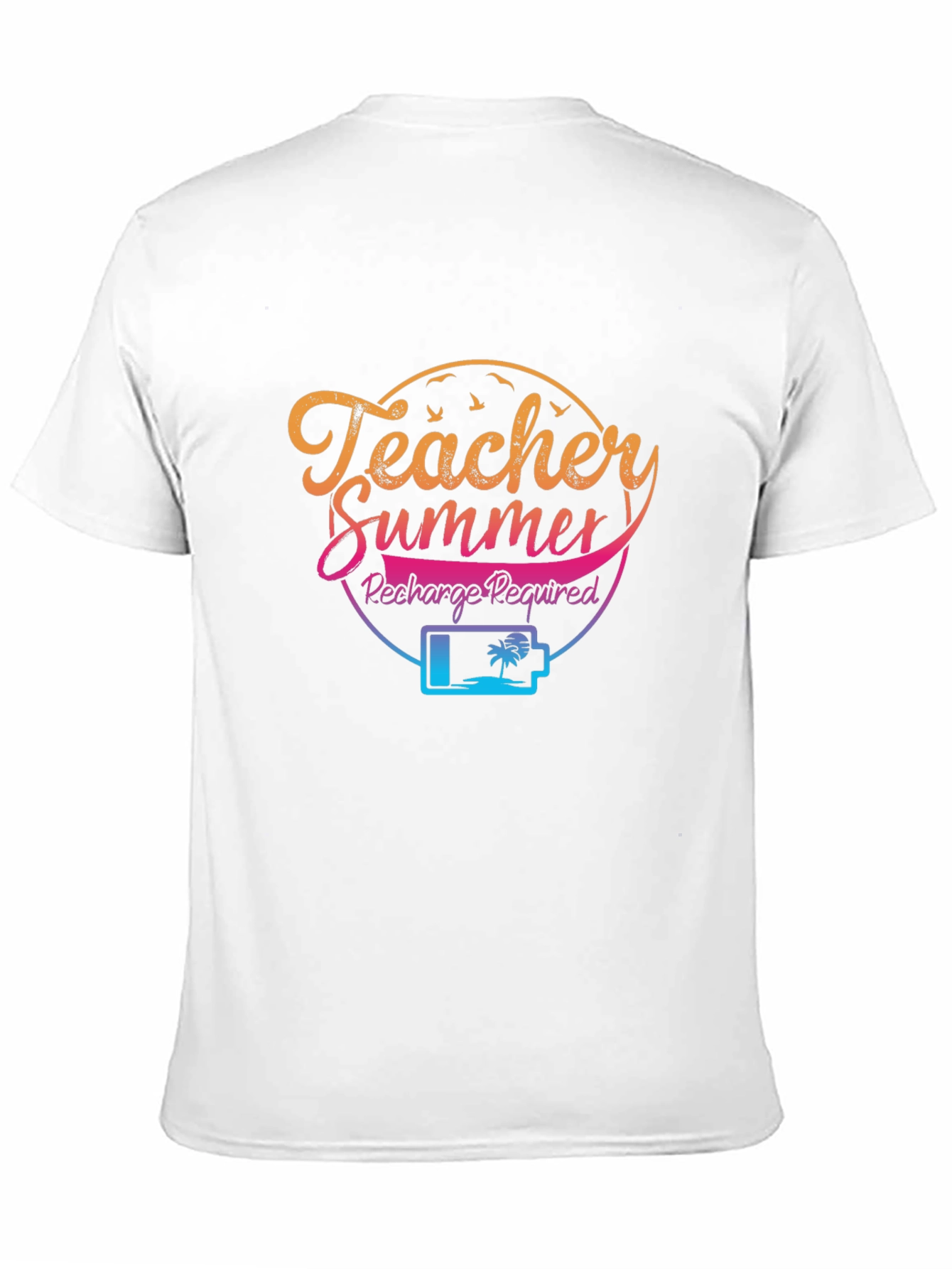 Teacher Summer Recharge T-Shirt