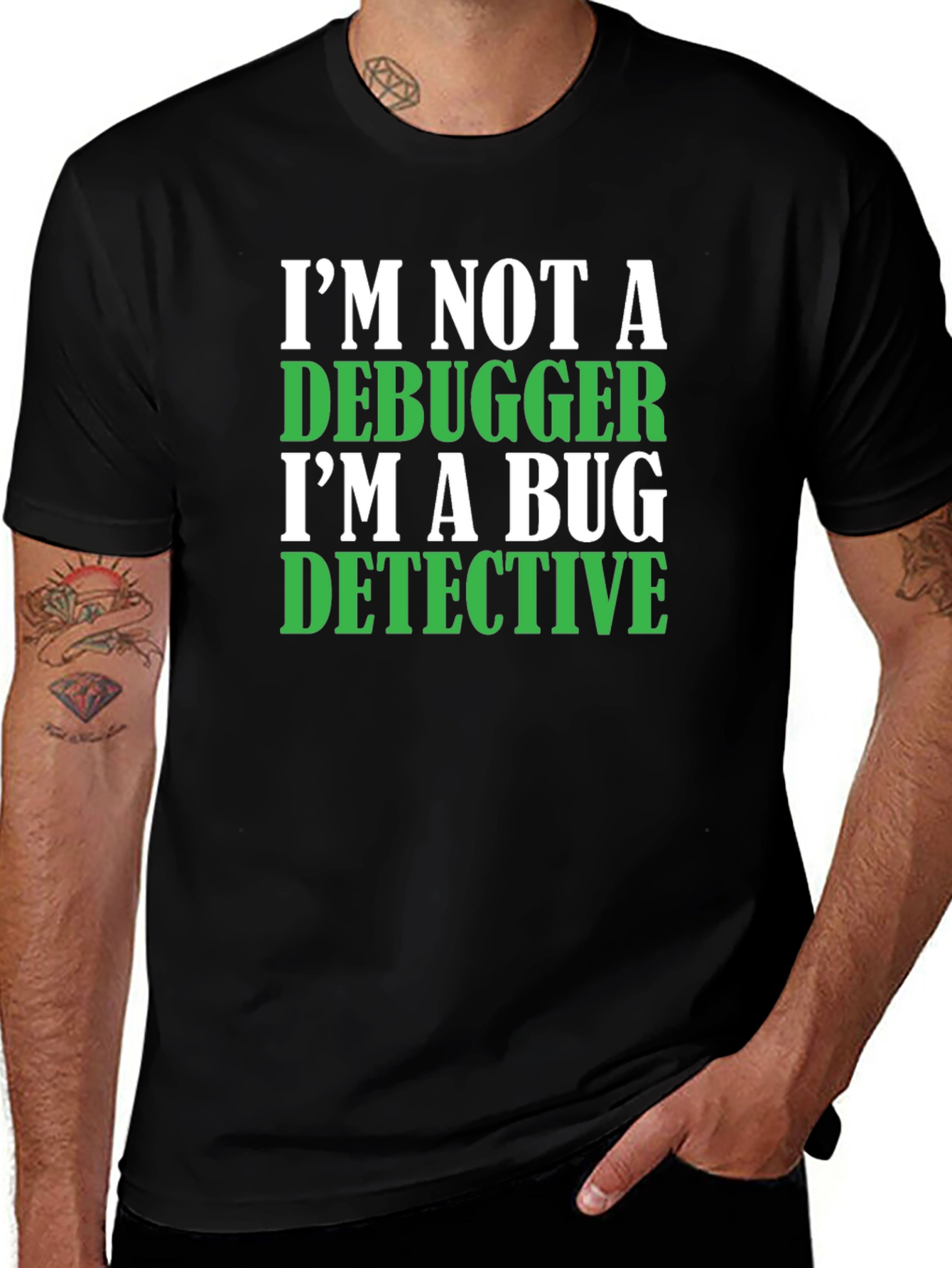 Funny Bug Detective T-Shirt