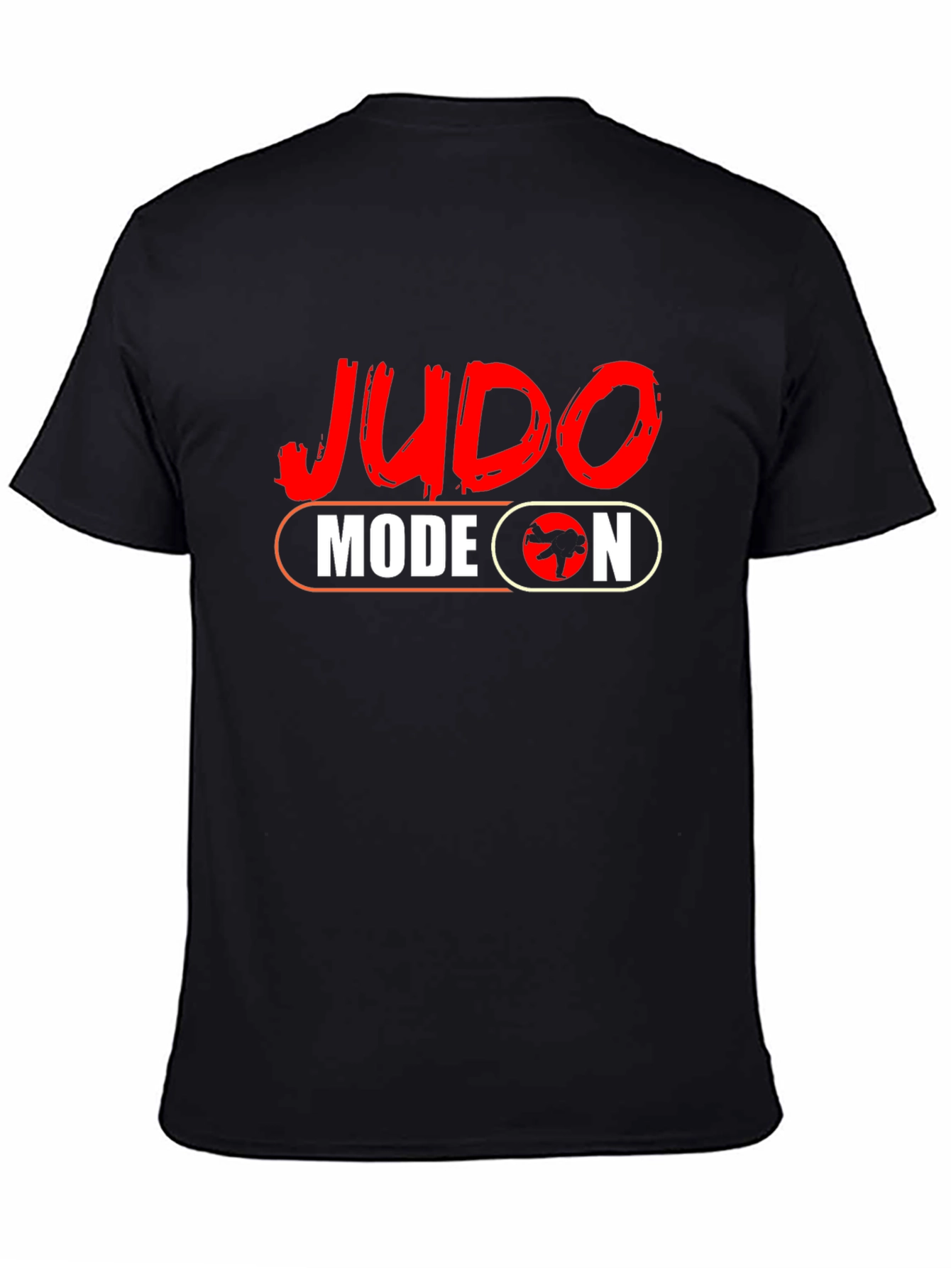 Judo Mode On Black T-Shirt
