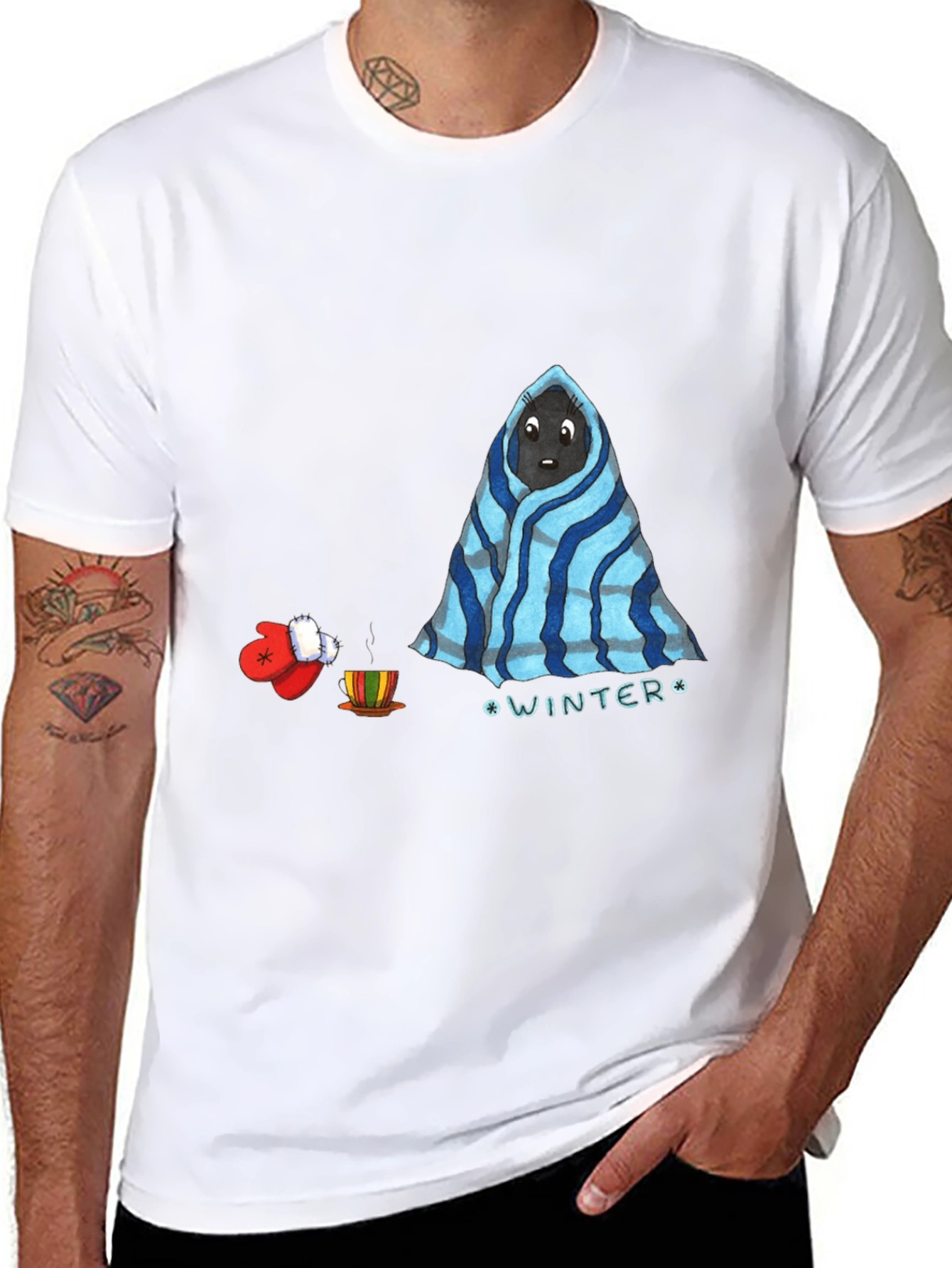 Winter Bear T-Shirt - Cozy & Cute