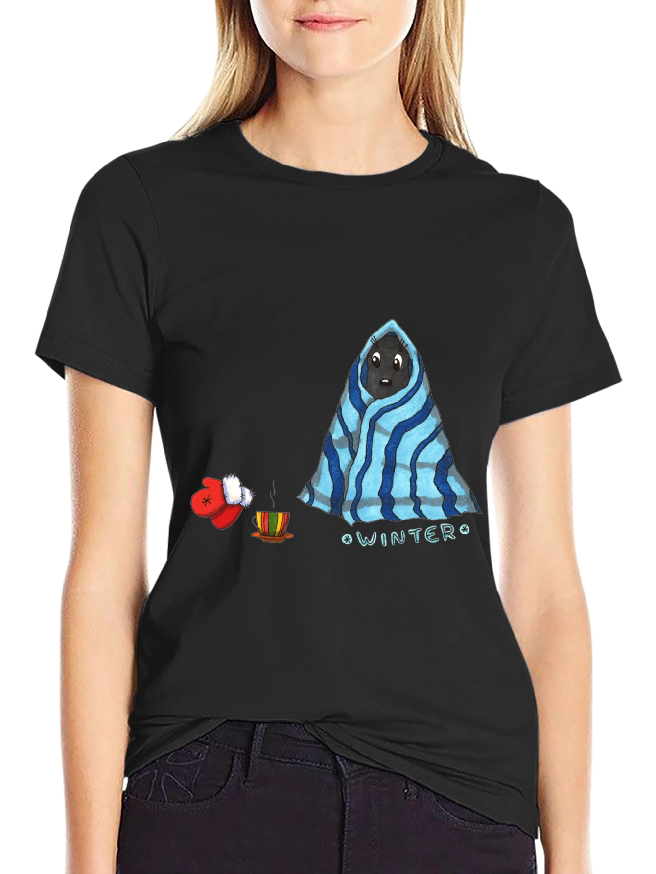 Winter Bear T-Shirt - Cozy & Cute