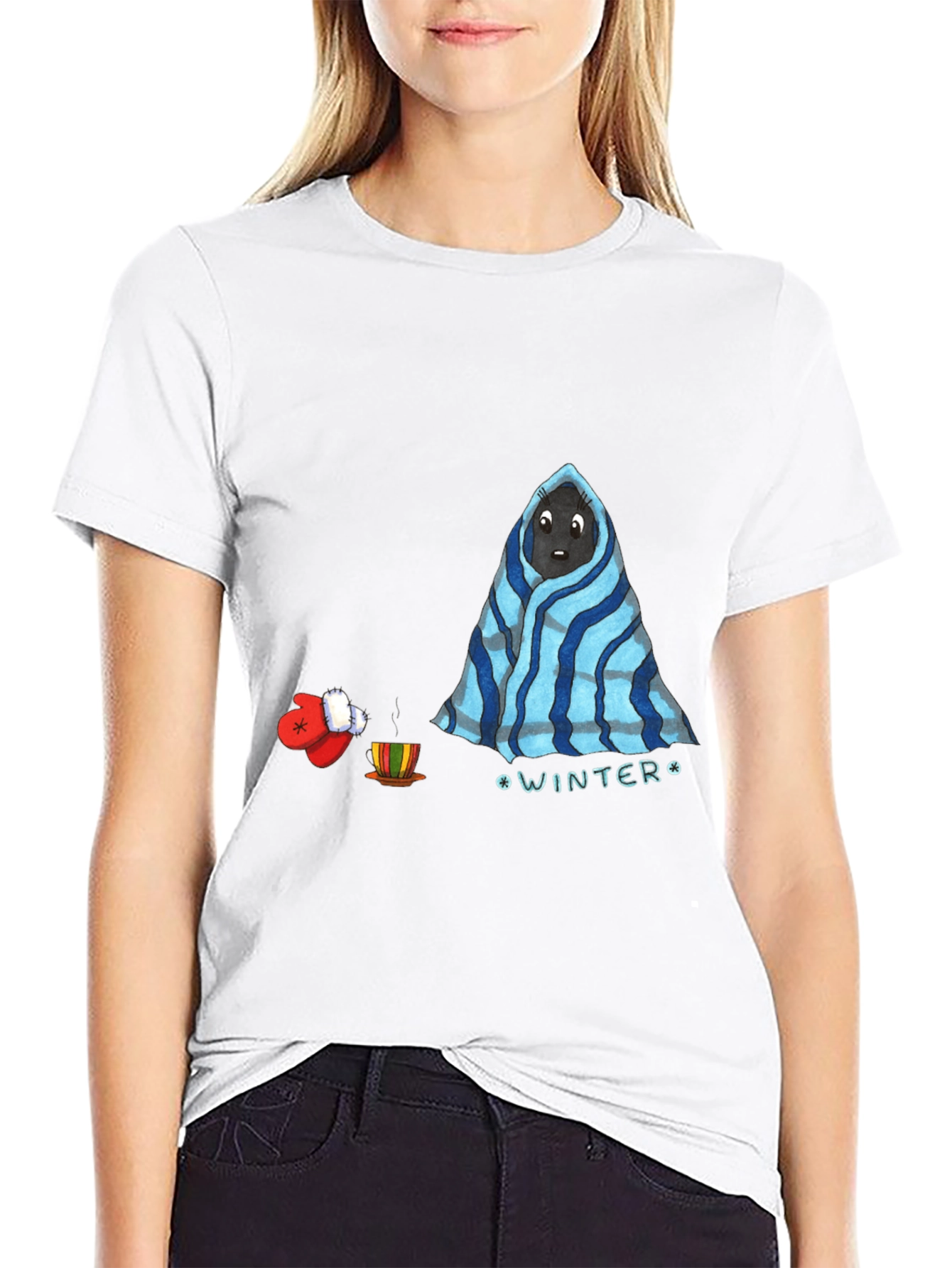 Winter Bear T-Shirt - Cozy & Cute