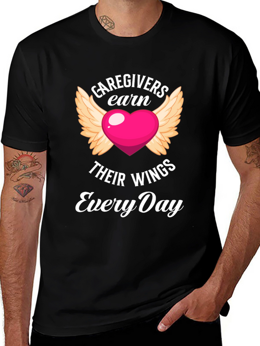 Caregivers Earn Their Wings T-Shirt