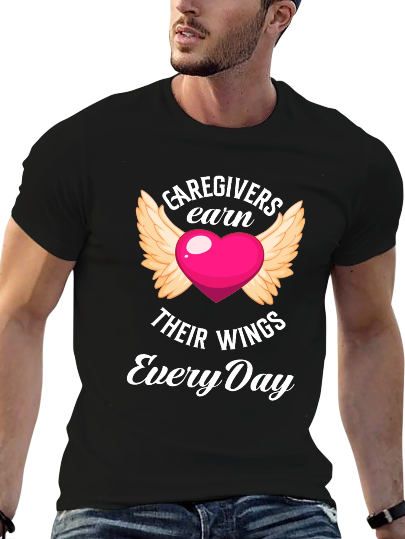 Caregivers Earn Their Wings T-Shirt