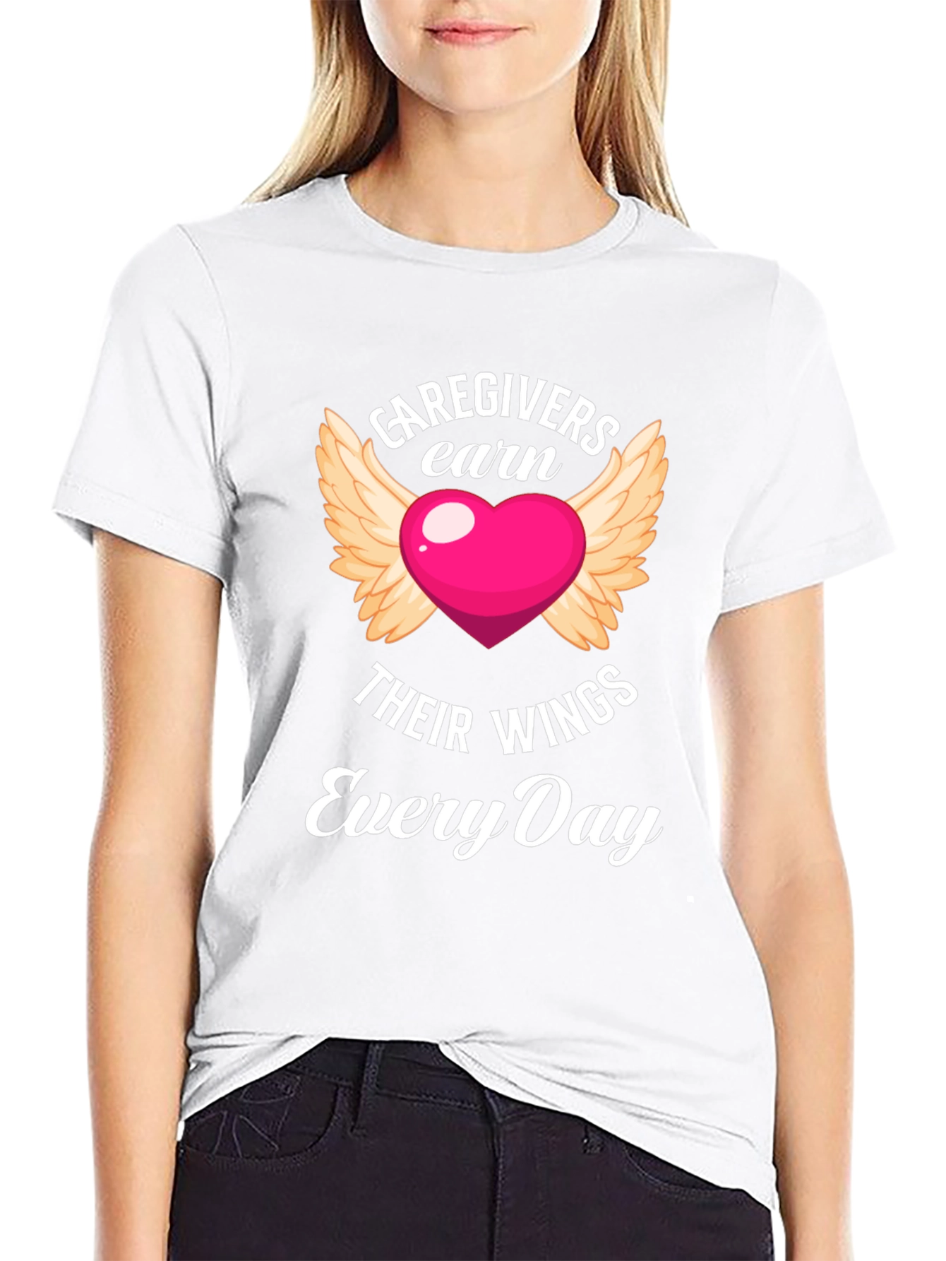 Caregivers Earn Their Wings T-Shirt