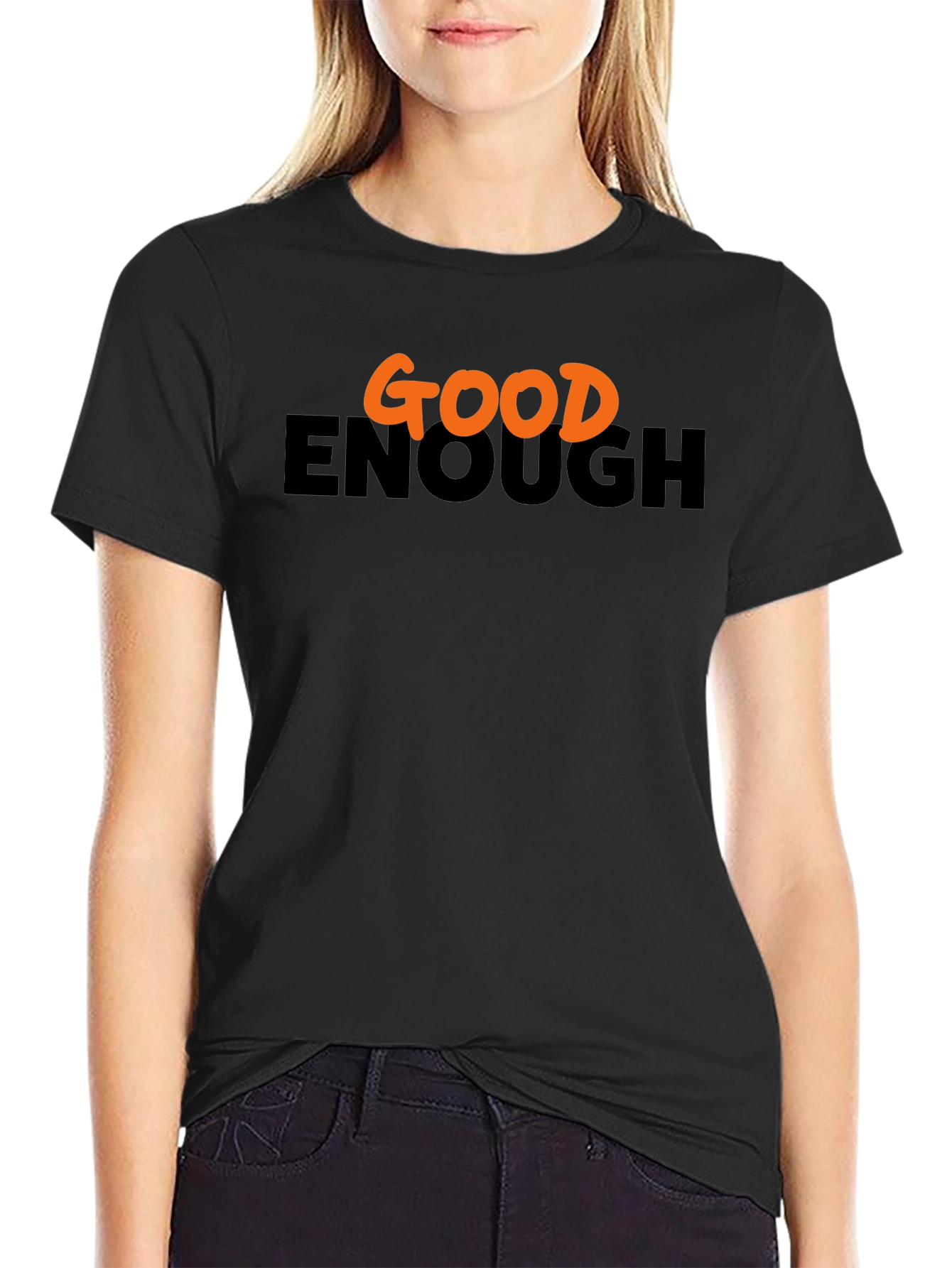 Good Enough Graphic Tee - Casual Comfort