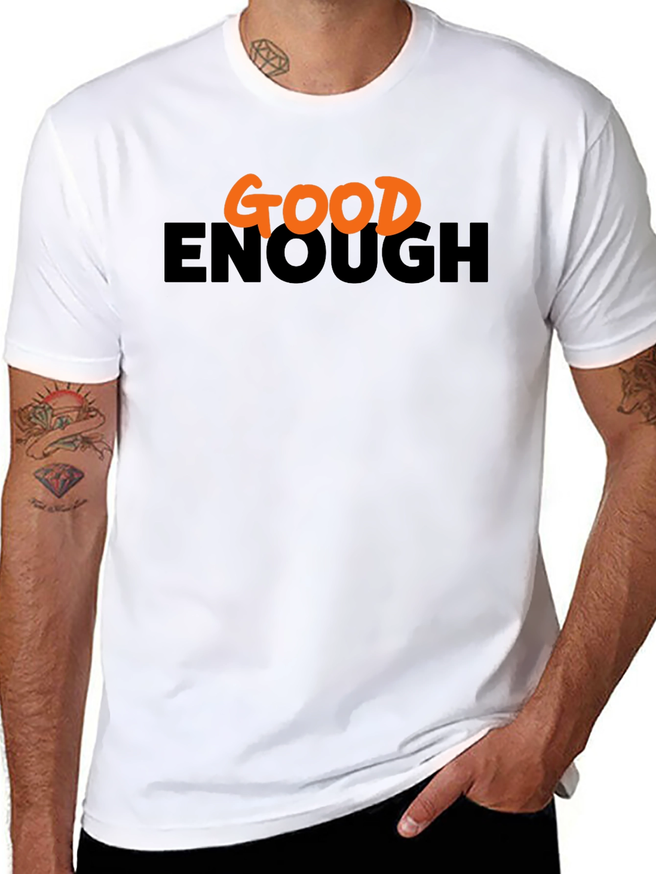 Good Enough Graphic Tee - Casual Comfort