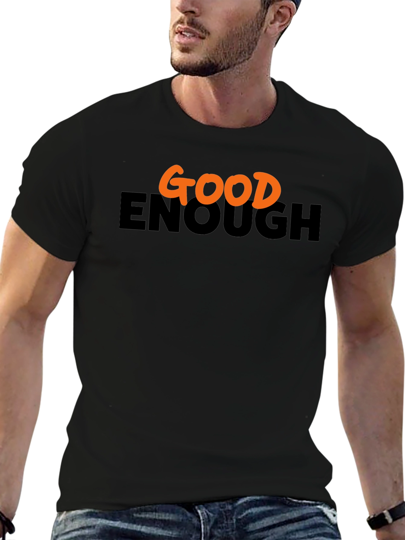 Good Enough Graphic Tee - Casual Comfort