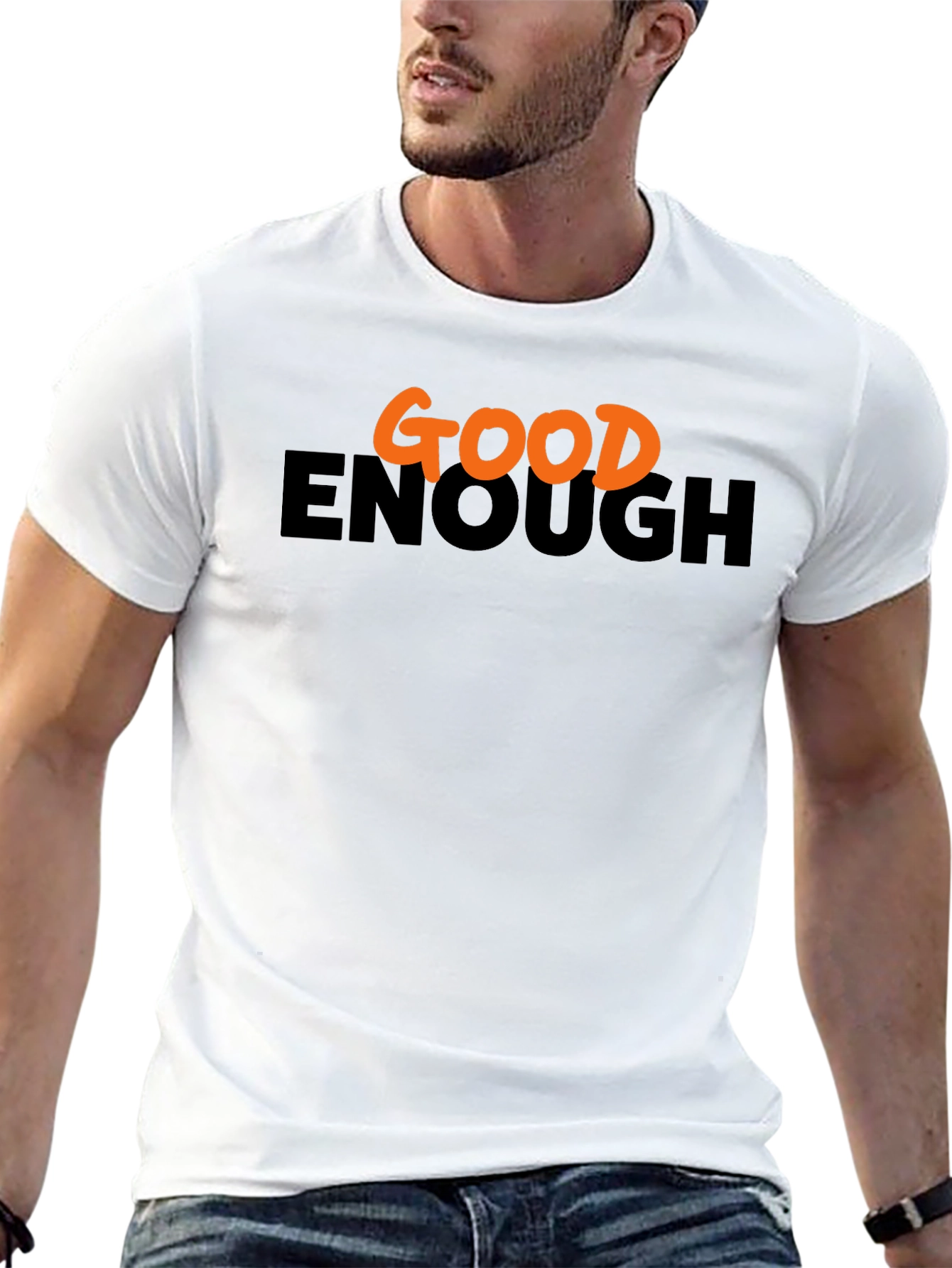 Good Enough Graphic Tee - Casual Comfort