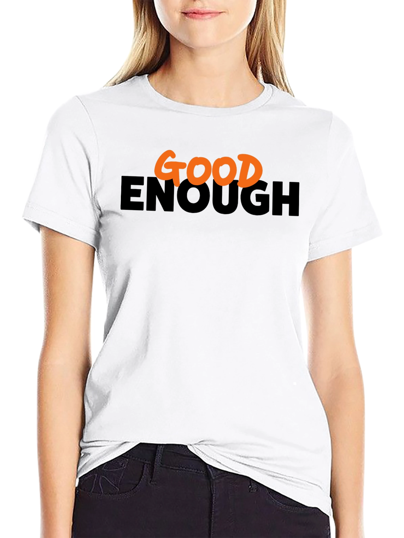 Good Enough Graphic Tee - Casual Comfort