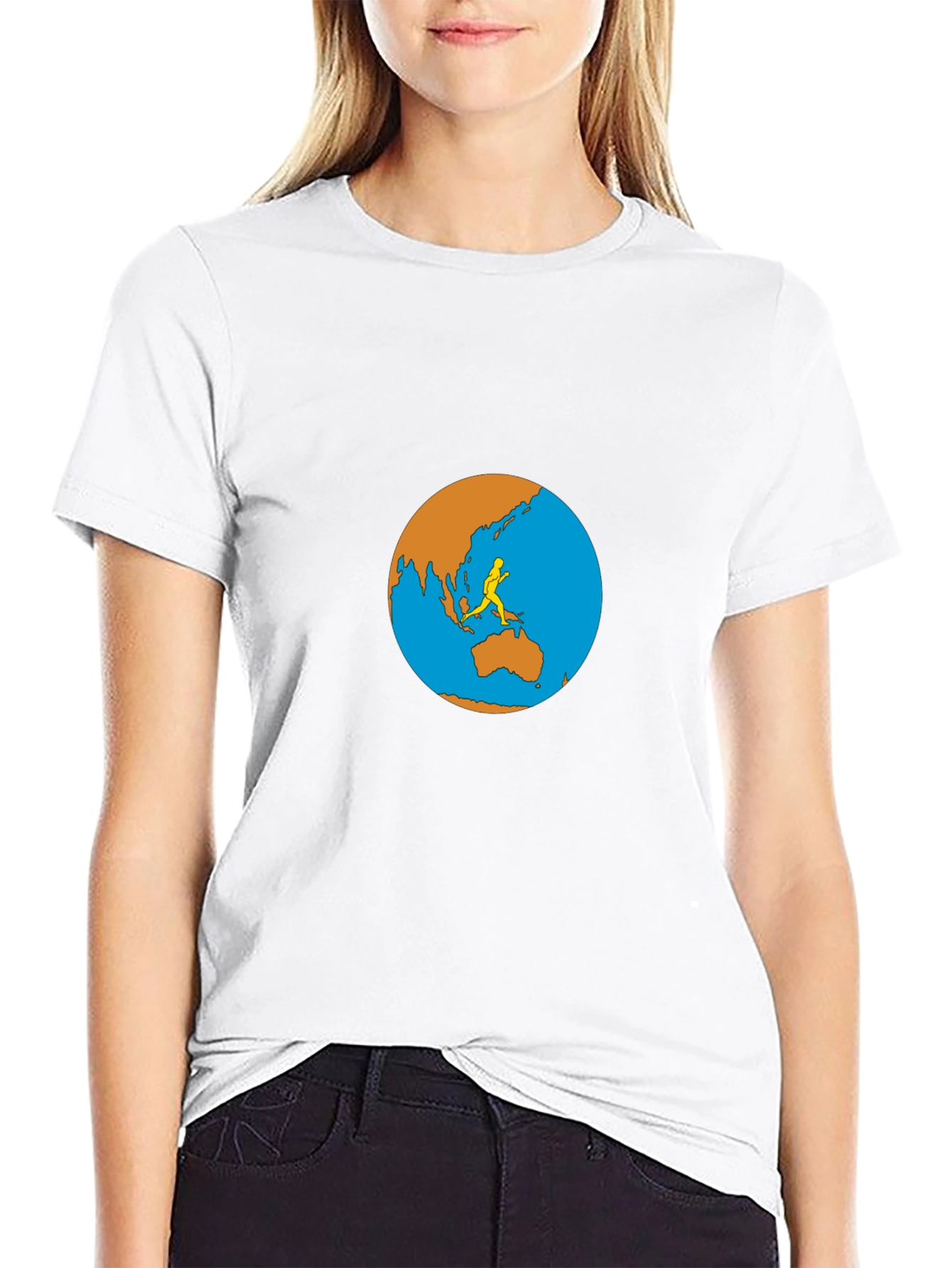 Earth Runner Graphic Tee