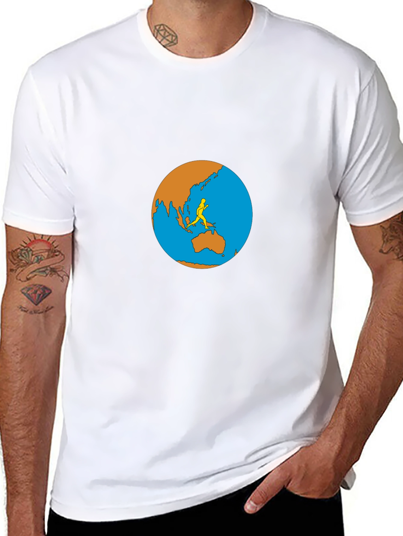 Earth Runner Graphic Tee