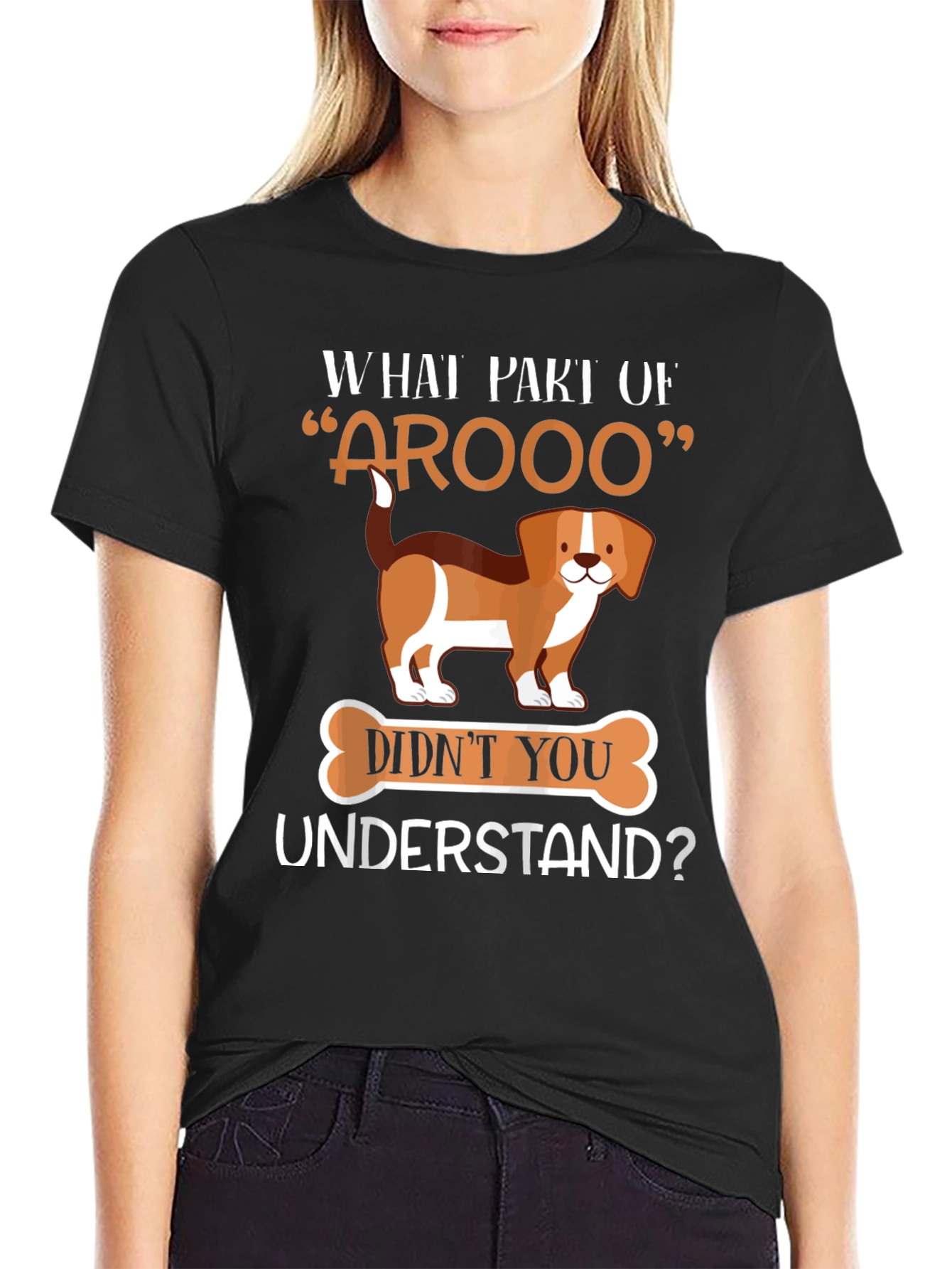 Funny Arooo Dog Lover T-Shirt